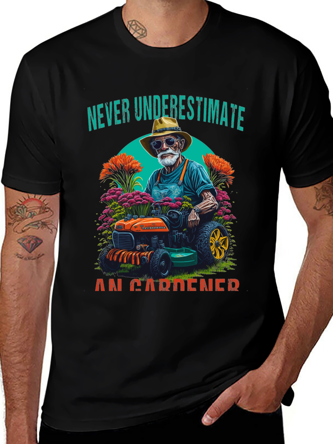 Variant 19 of Gardener Graphic T-Shirt - Never Underestimate!