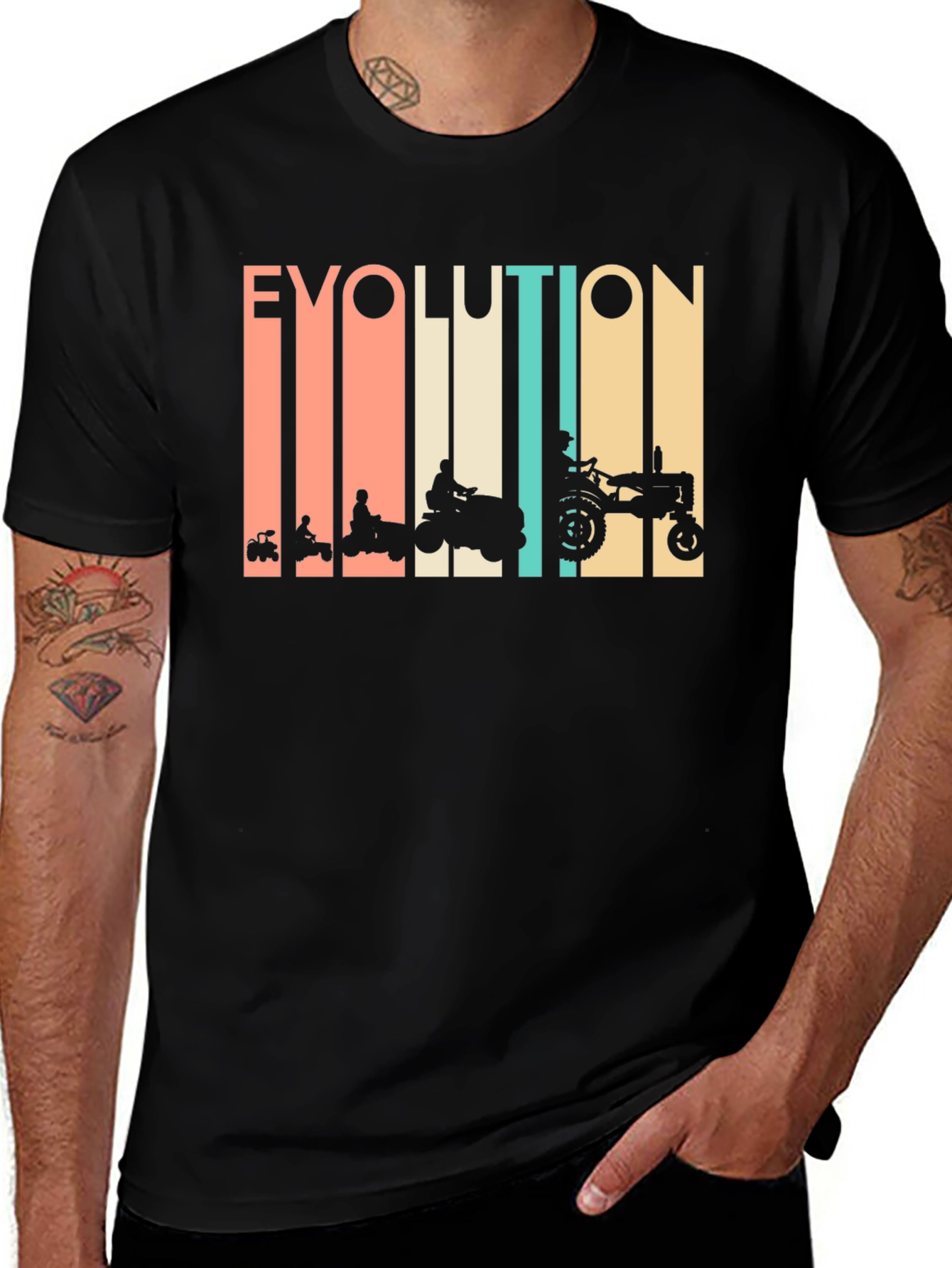Variant 18 of Farming Evolution T-Shirt