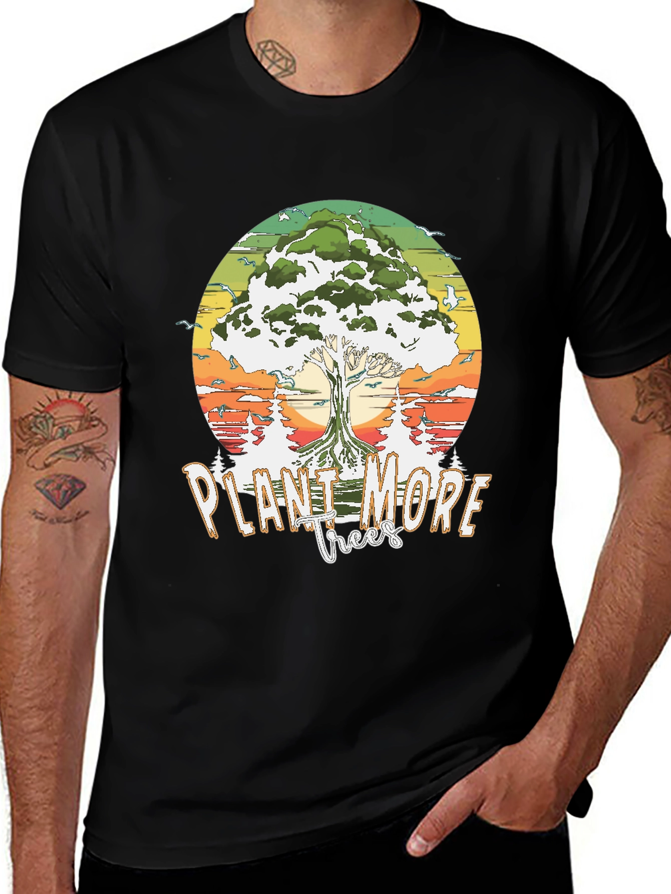 Variant 28 of Plant More Trees Graphic Tee