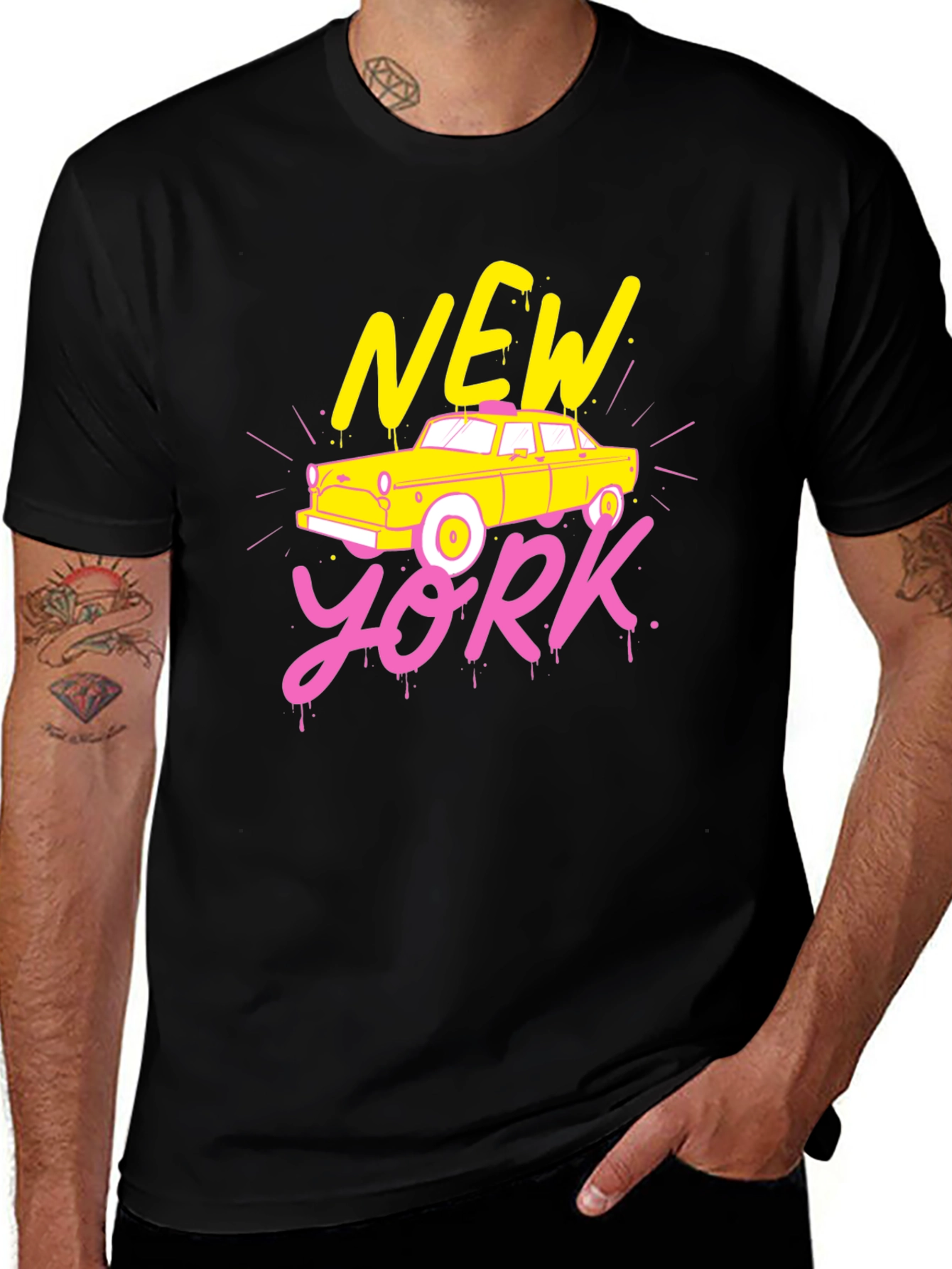 Variant 12 of New York Taxi Graphic T-Shirt