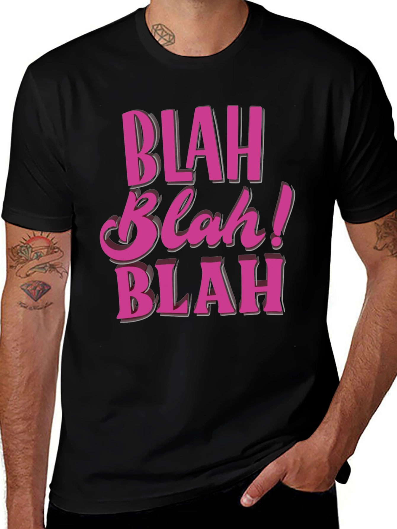 Variant 3 of Blah Graphic T-Shirt
