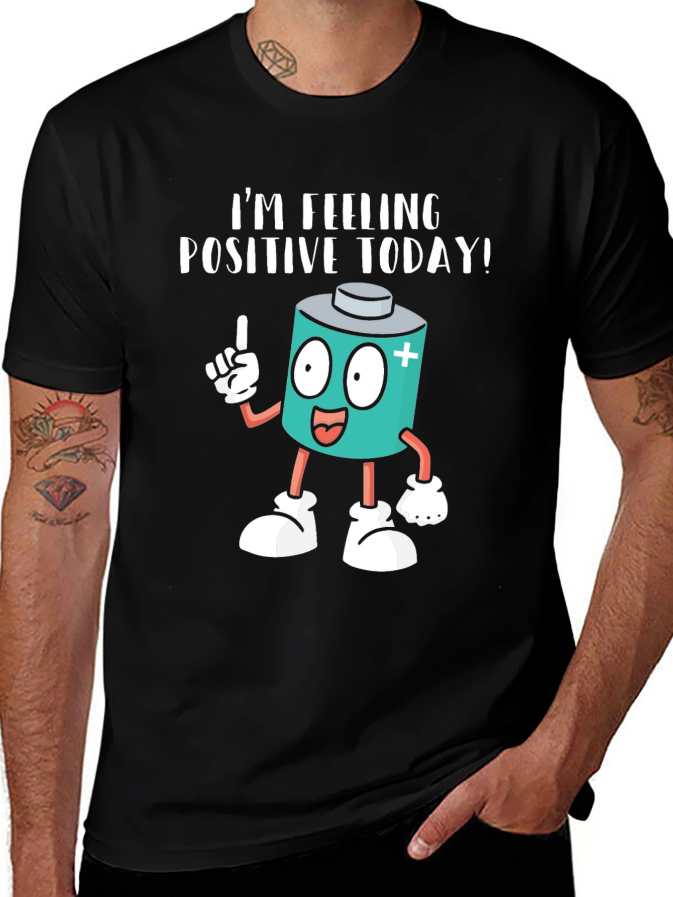 Variant 22 of I'm Feeling Positive Today! T-Shirt