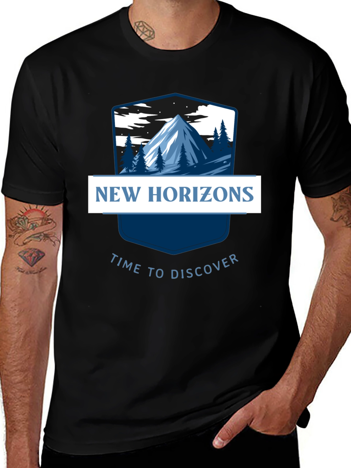 Variant 26 of New Horizons Graphic T-Shirt