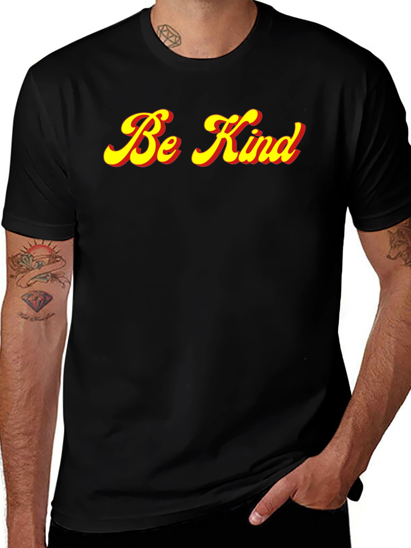 Variant 27 of Be Kind Graphic Tee - Trendy Casual Comfort
