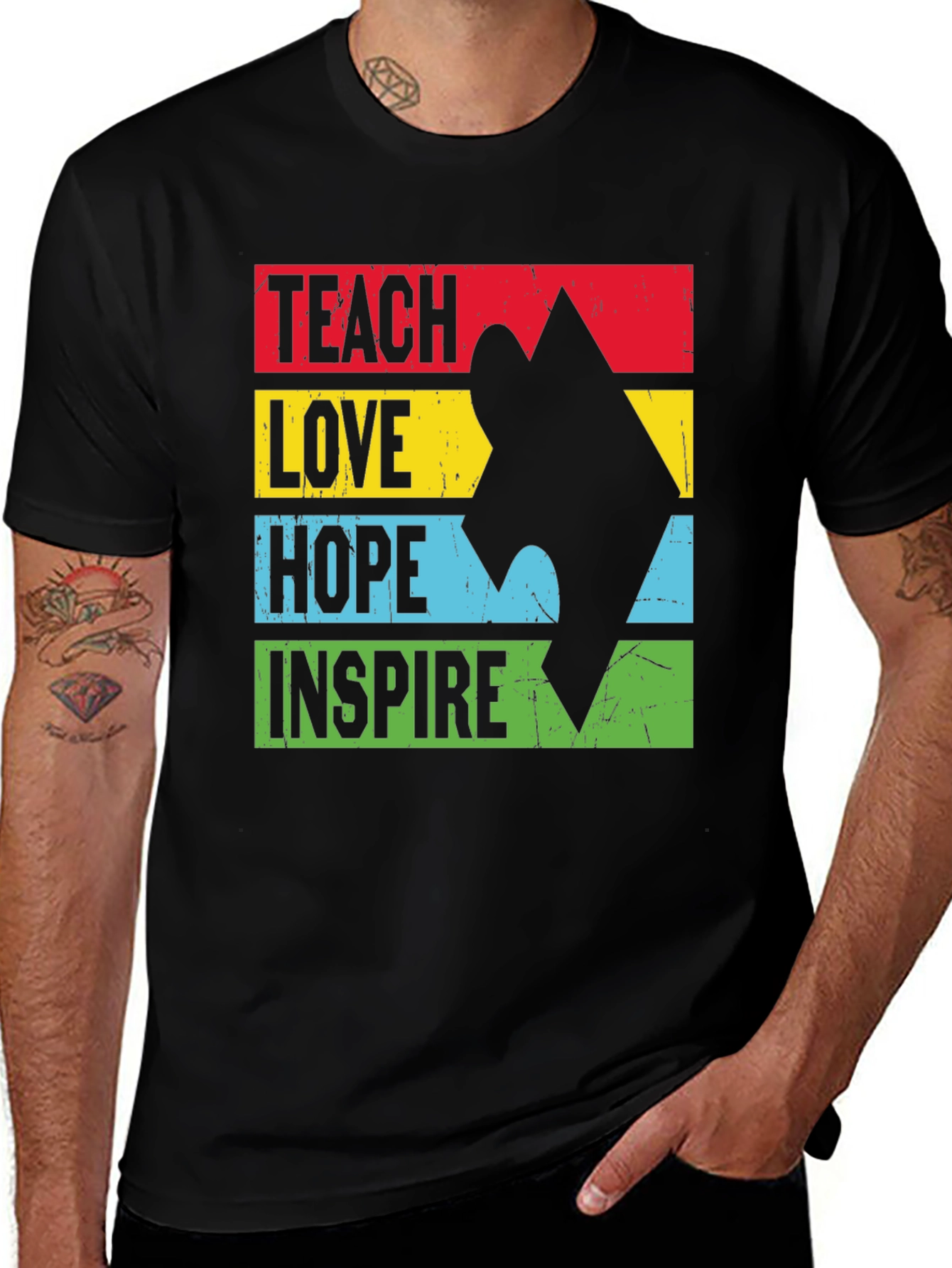 Variant 14 of Teach Love Hope Inspire T-Shirt