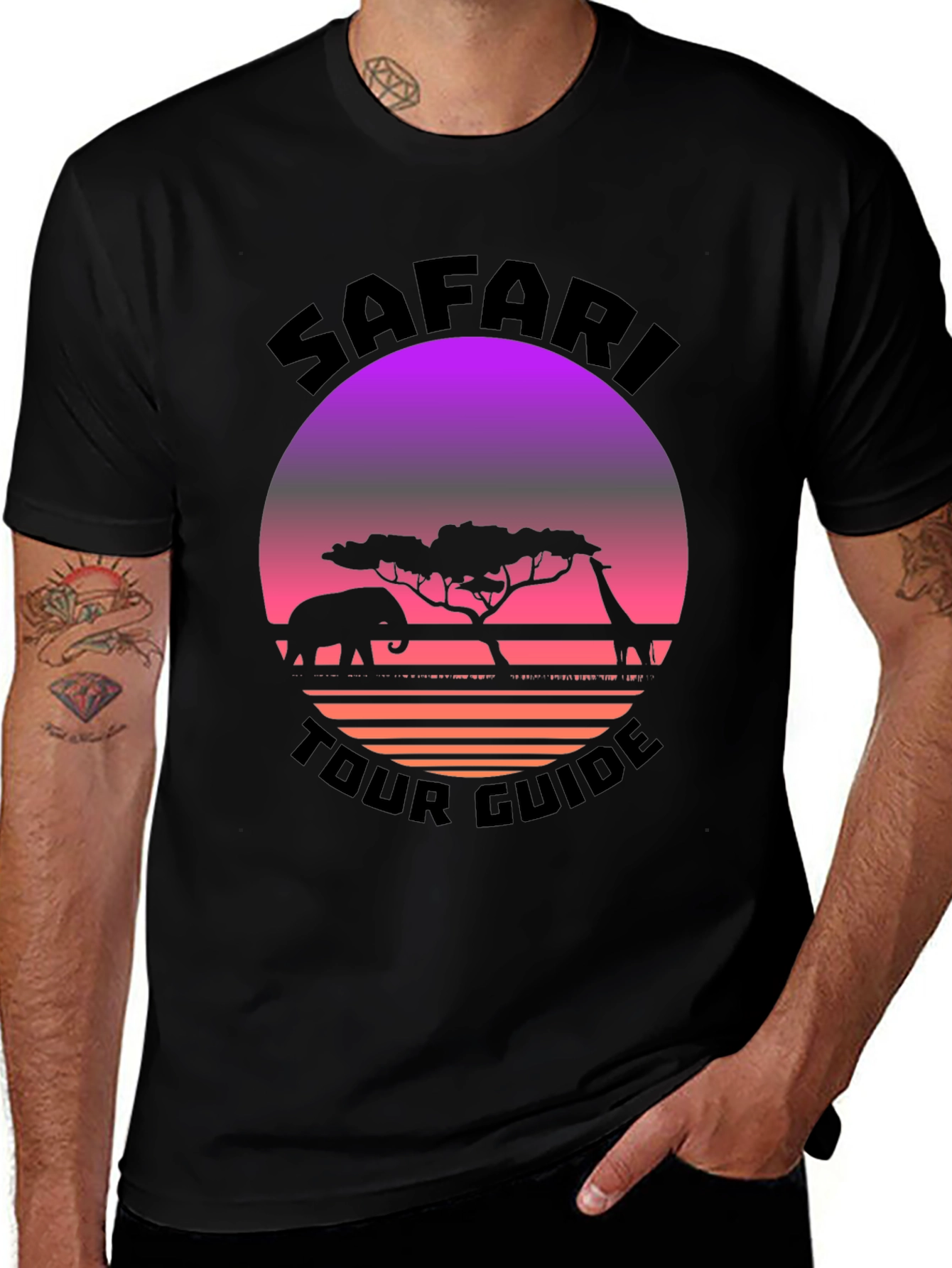 Variant 7 of Safari Tour Guide T-Shirt