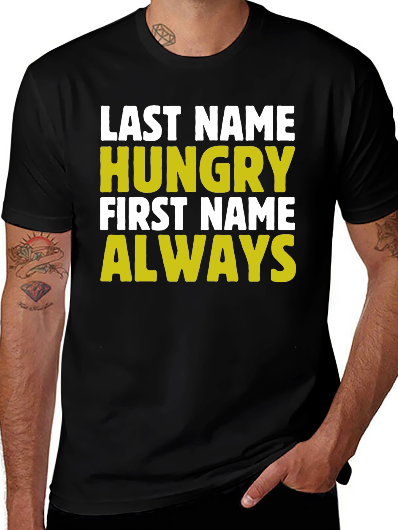 Hungry Always Funny Graphic T-Shirt