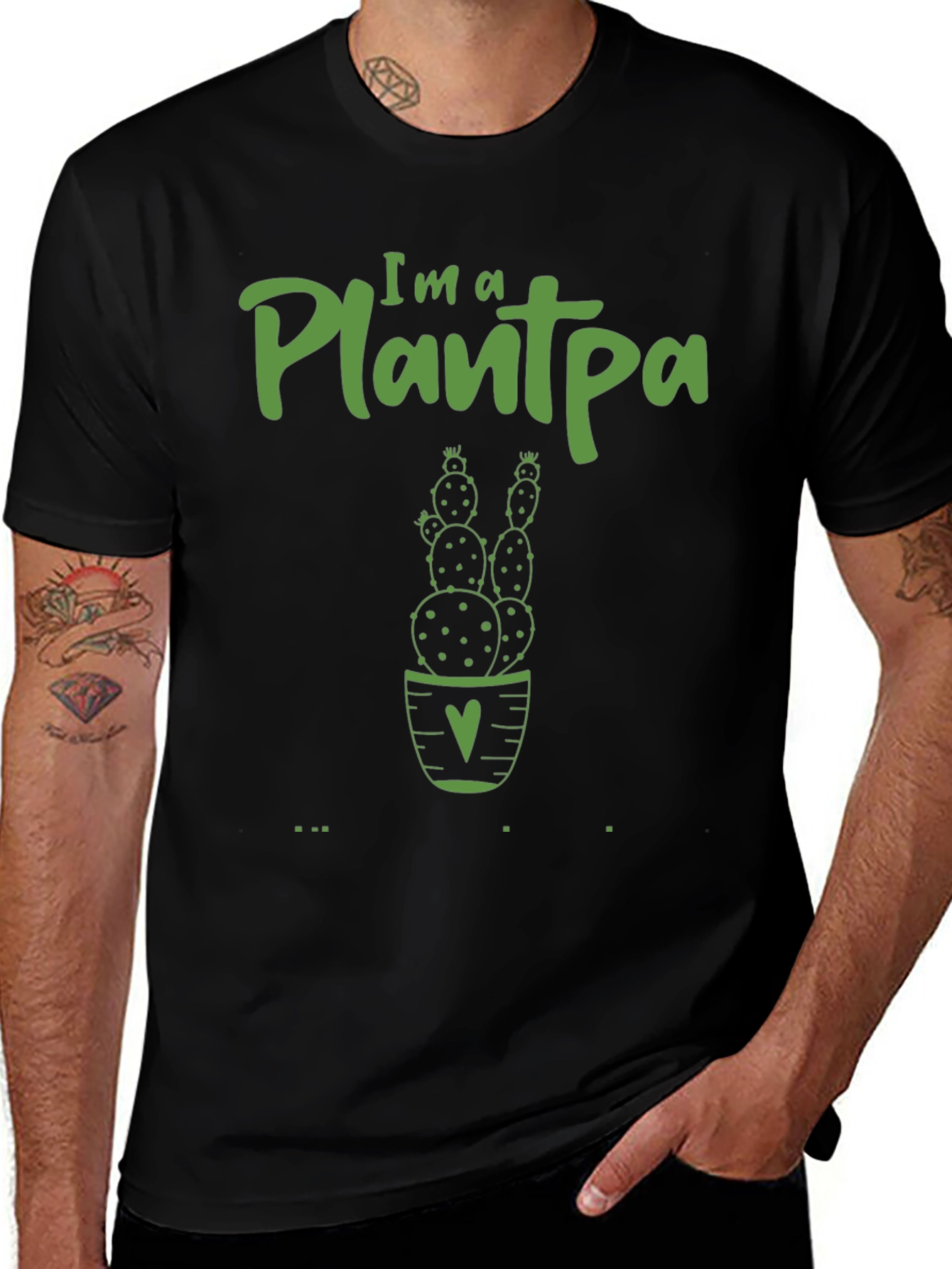 Plantpa T-Shirt - Cactus Lover Tee