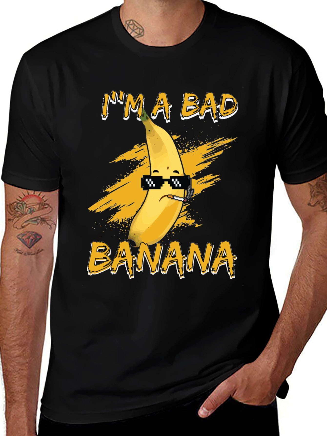 Variant 24 of I'm A Bad Banana Graphic T-Shirt