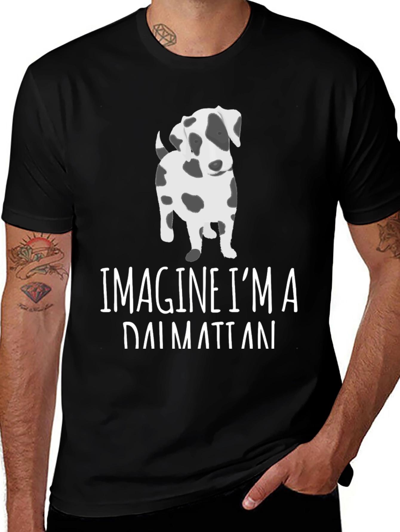 Imagine I'm a Dalmatian T-Shirt