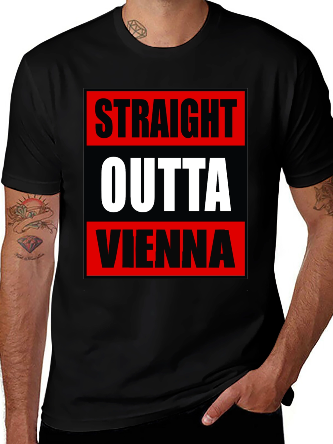 Variant 23 of Straight Outta Vienna Graphic Tee