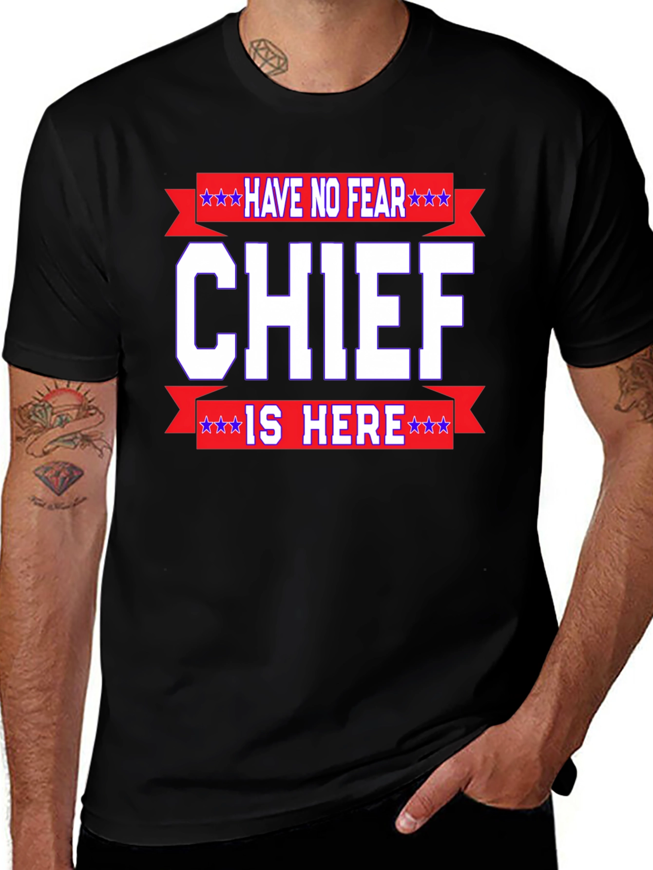 Variant 17 of Have No Fear Chief Is Here T-Shirt