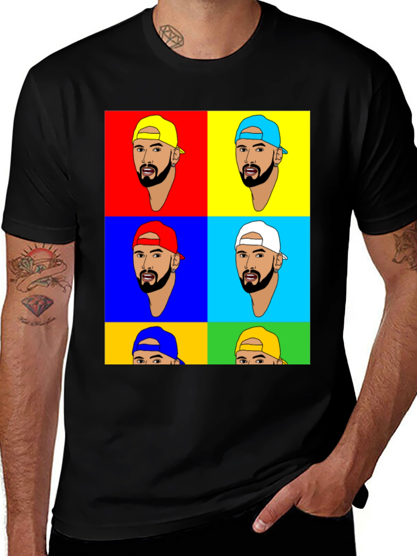 Variant 5 of Pop Art Graphic Tee - Trendy & Unique Design