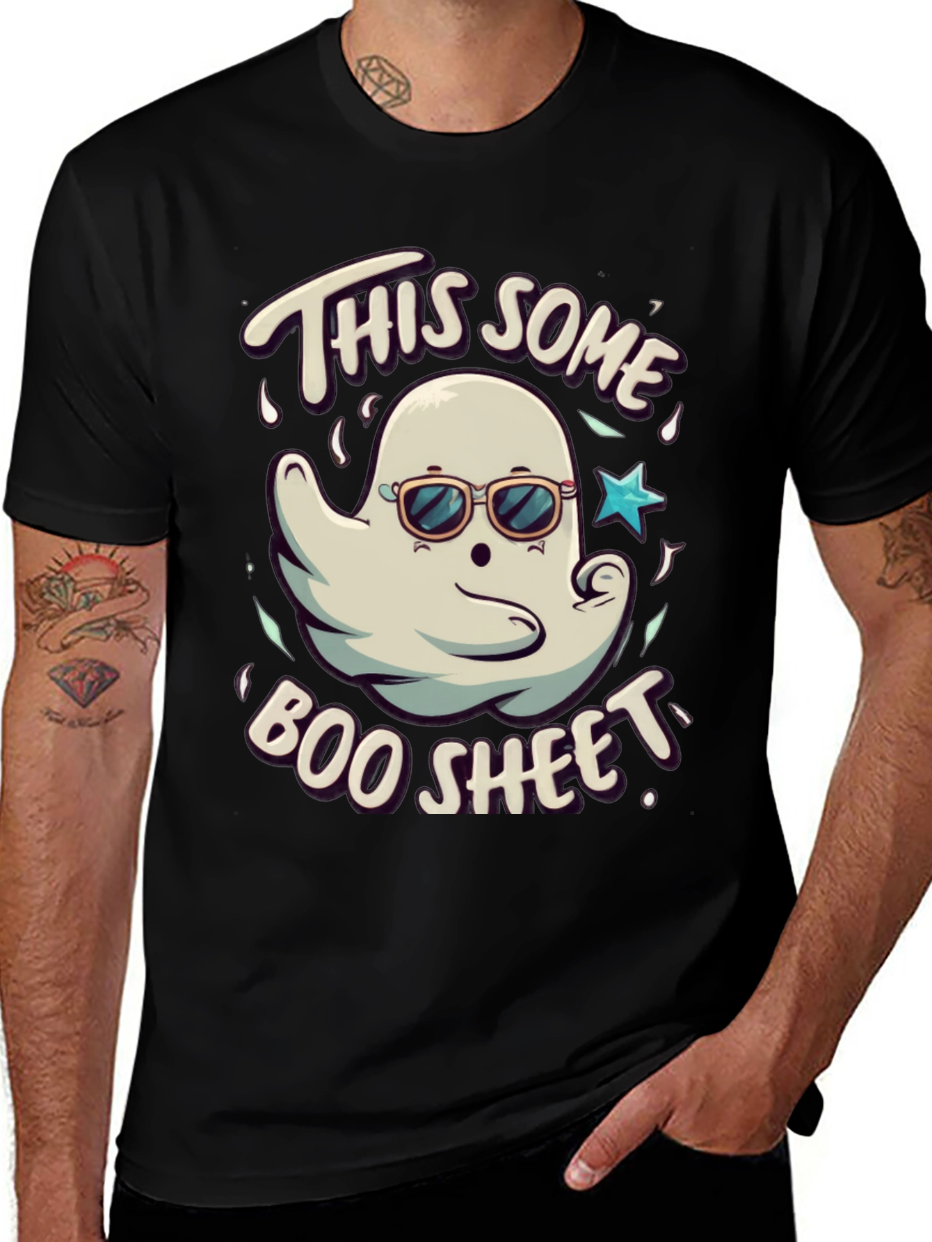 Variant 25 of Boo Sheet Ghost T-Shirt