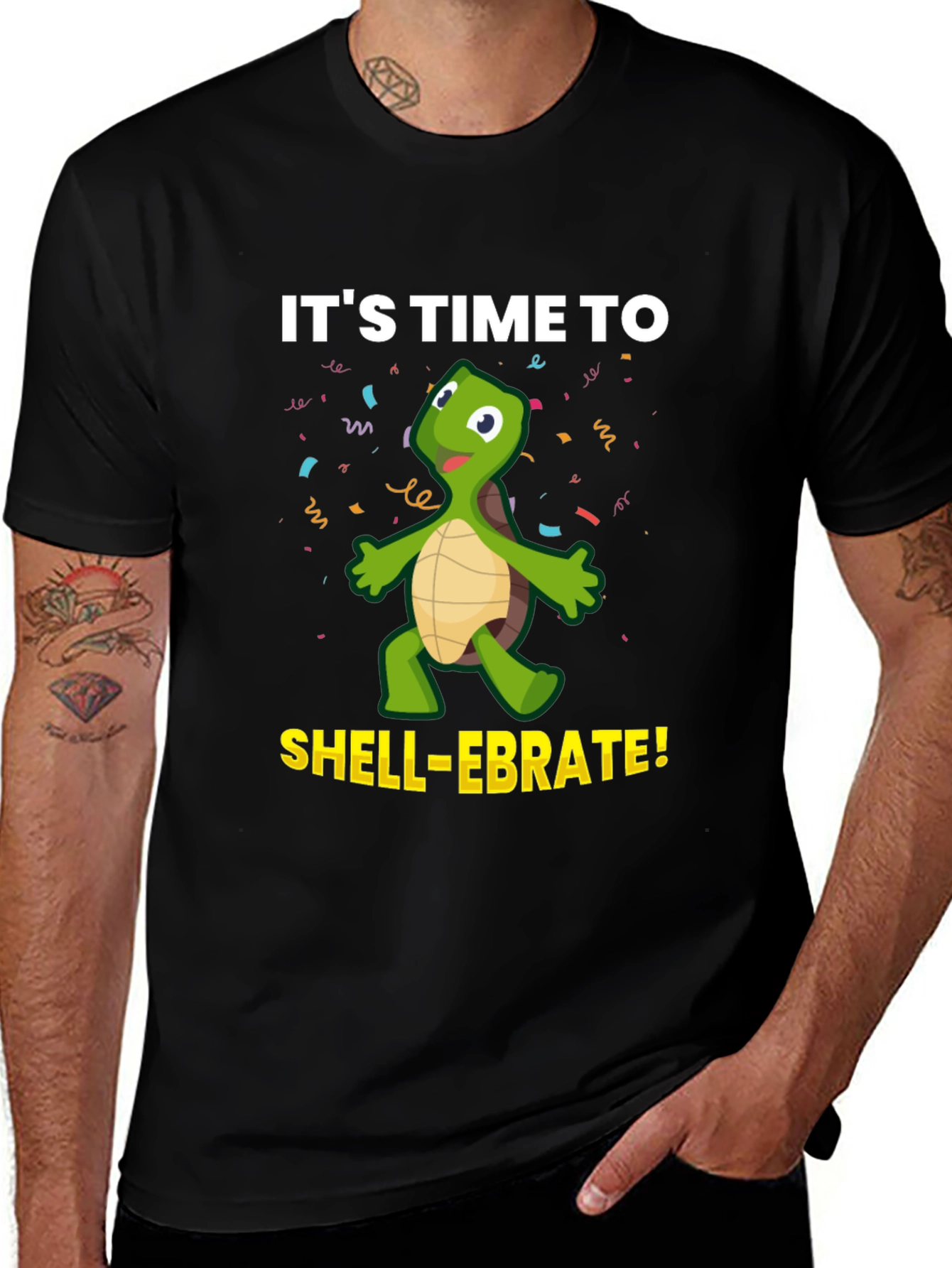 Variant 9 of It's Time to Shell-ebrate T-Shirt
