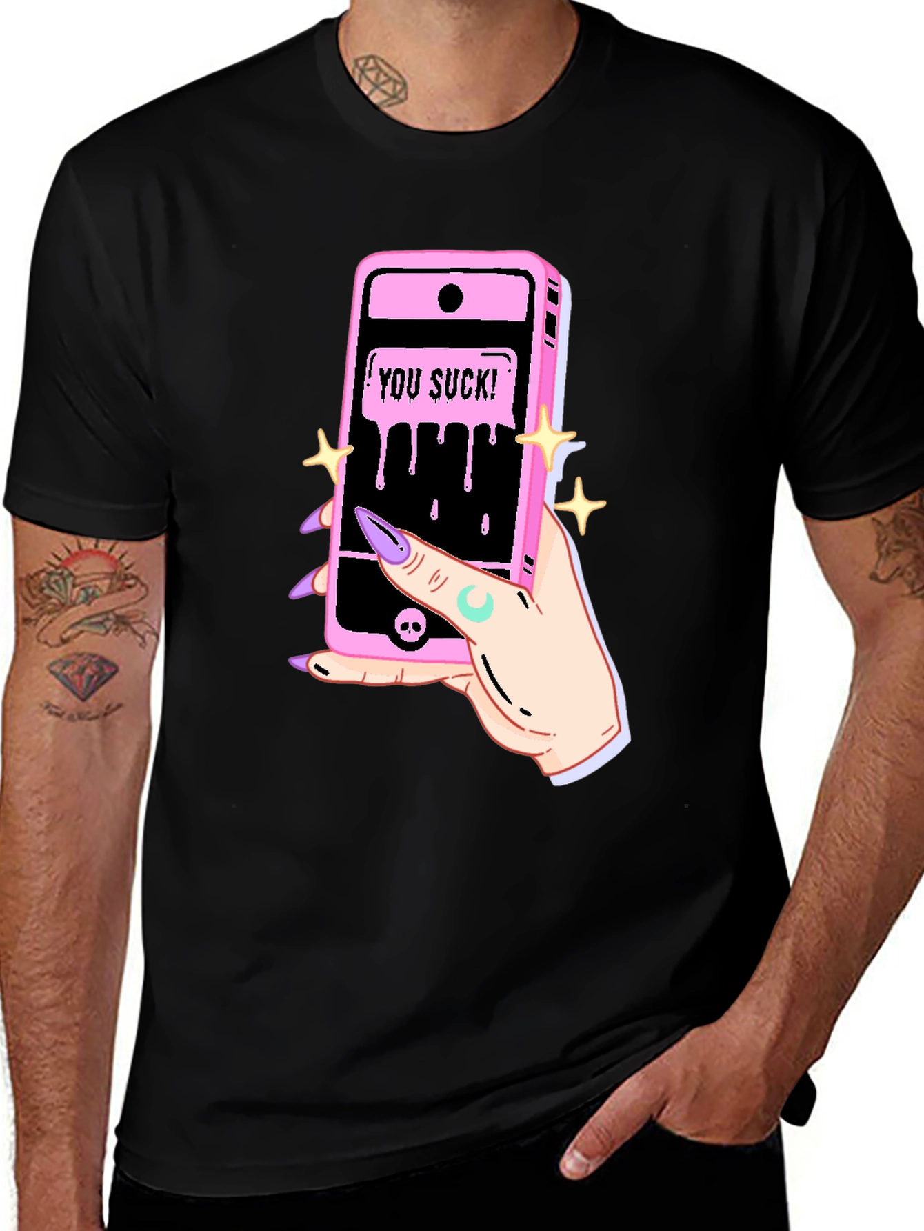 Variant 25 of "You Suck!" Graphic Tee