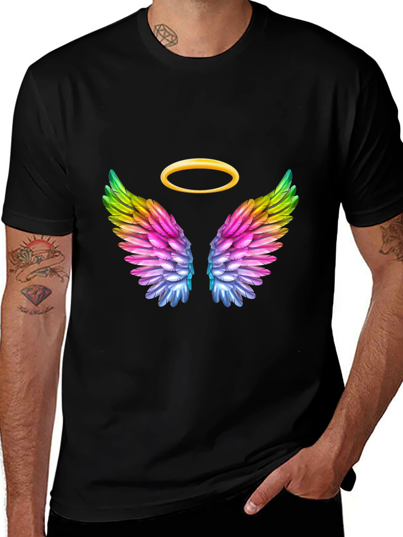 Variant 25 of Angel Wings Graphic Tee