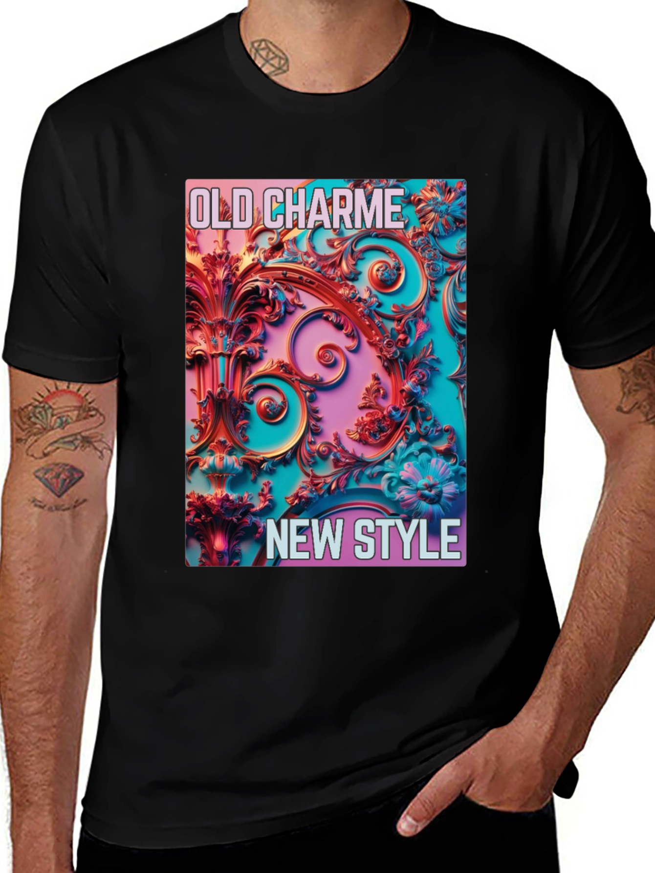 Variant 22 of Old Charme New Style Graphic Tee