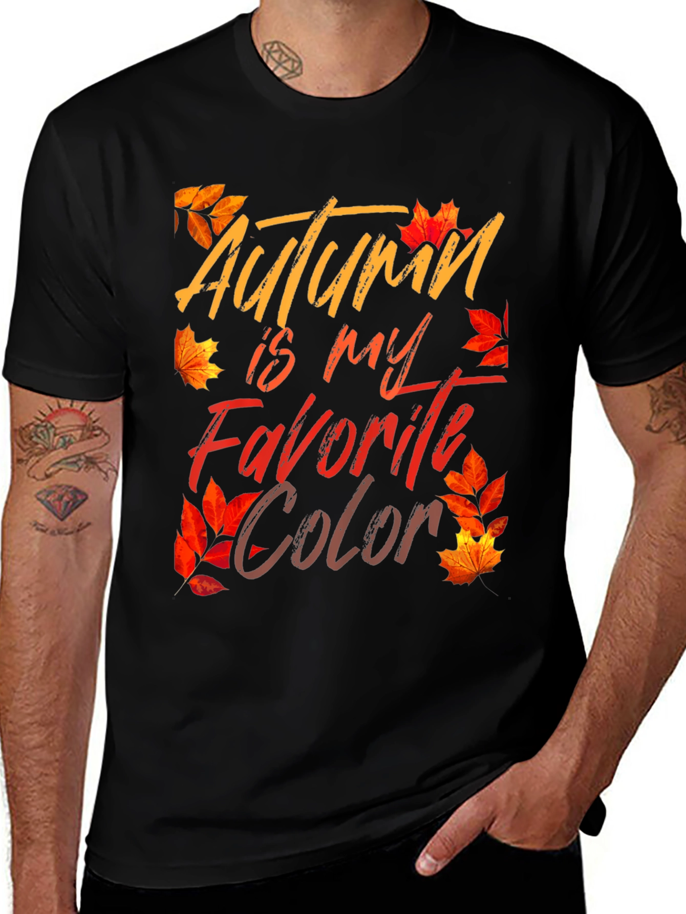 Variant 29 of Autumn is My Favorite Color T-Shirt