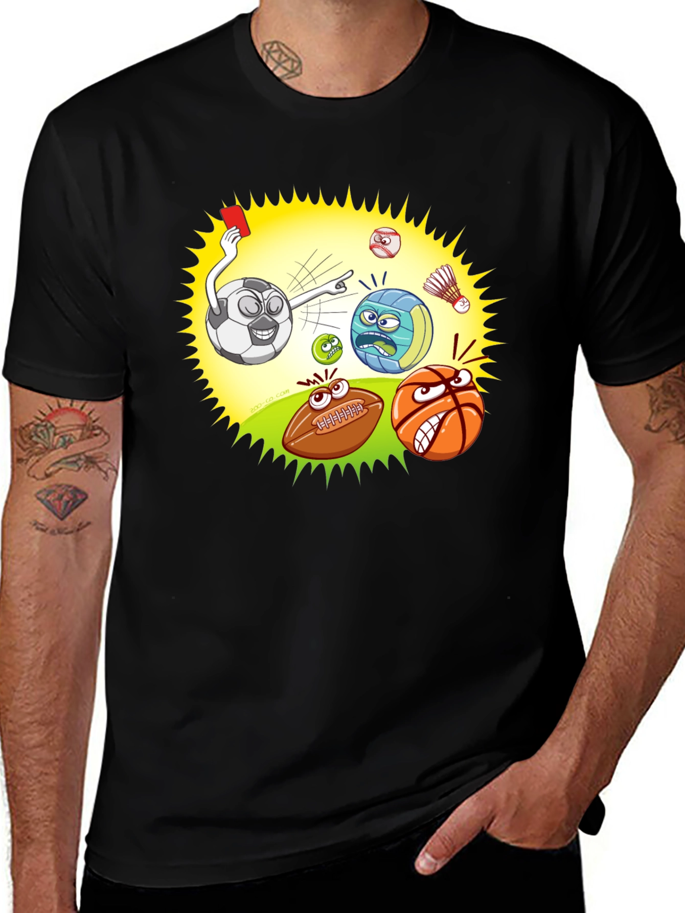 Variant 13 of Funny Sports Referee T-Shirt