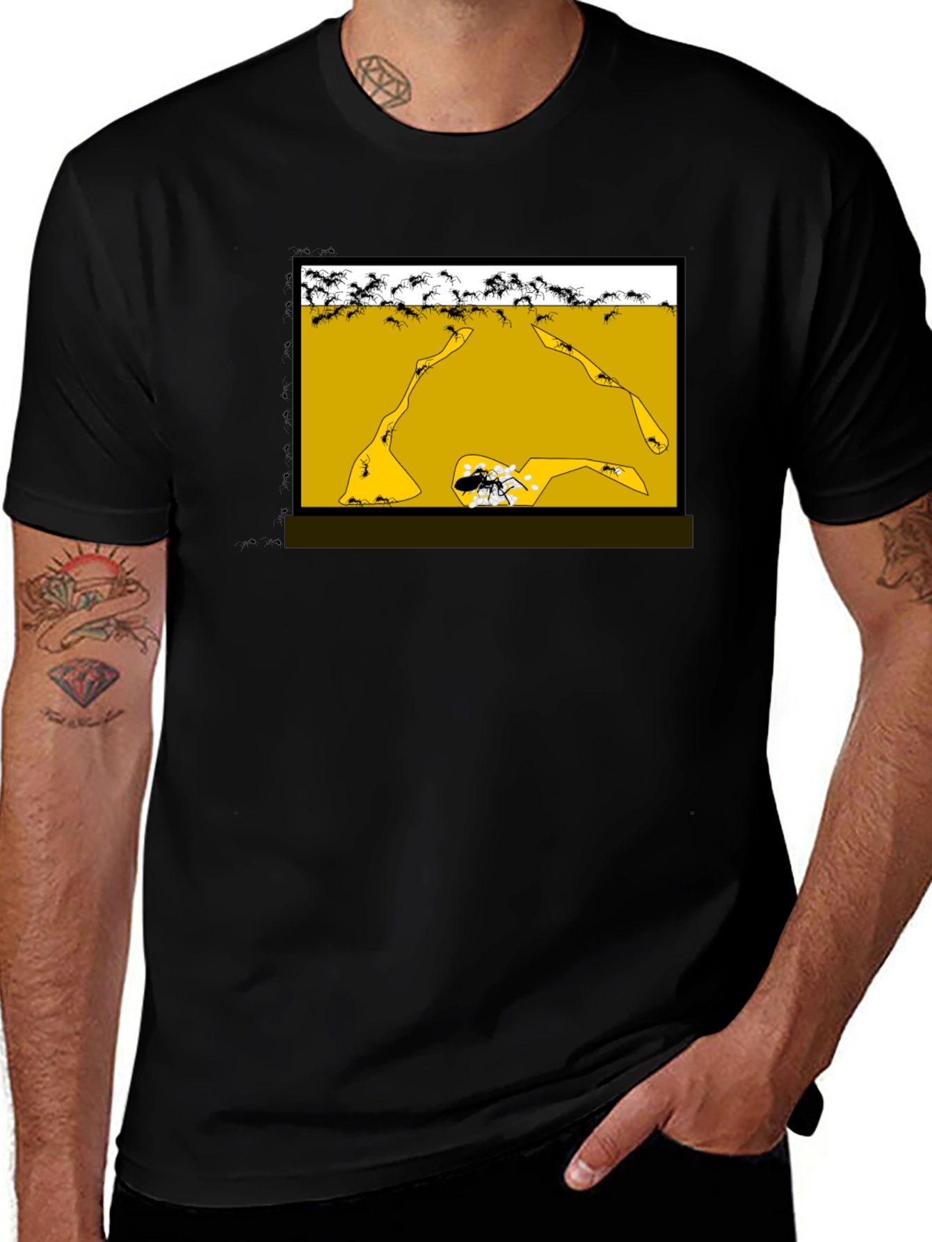 Variant 30 of Ant Farm Graphic T-Shirt