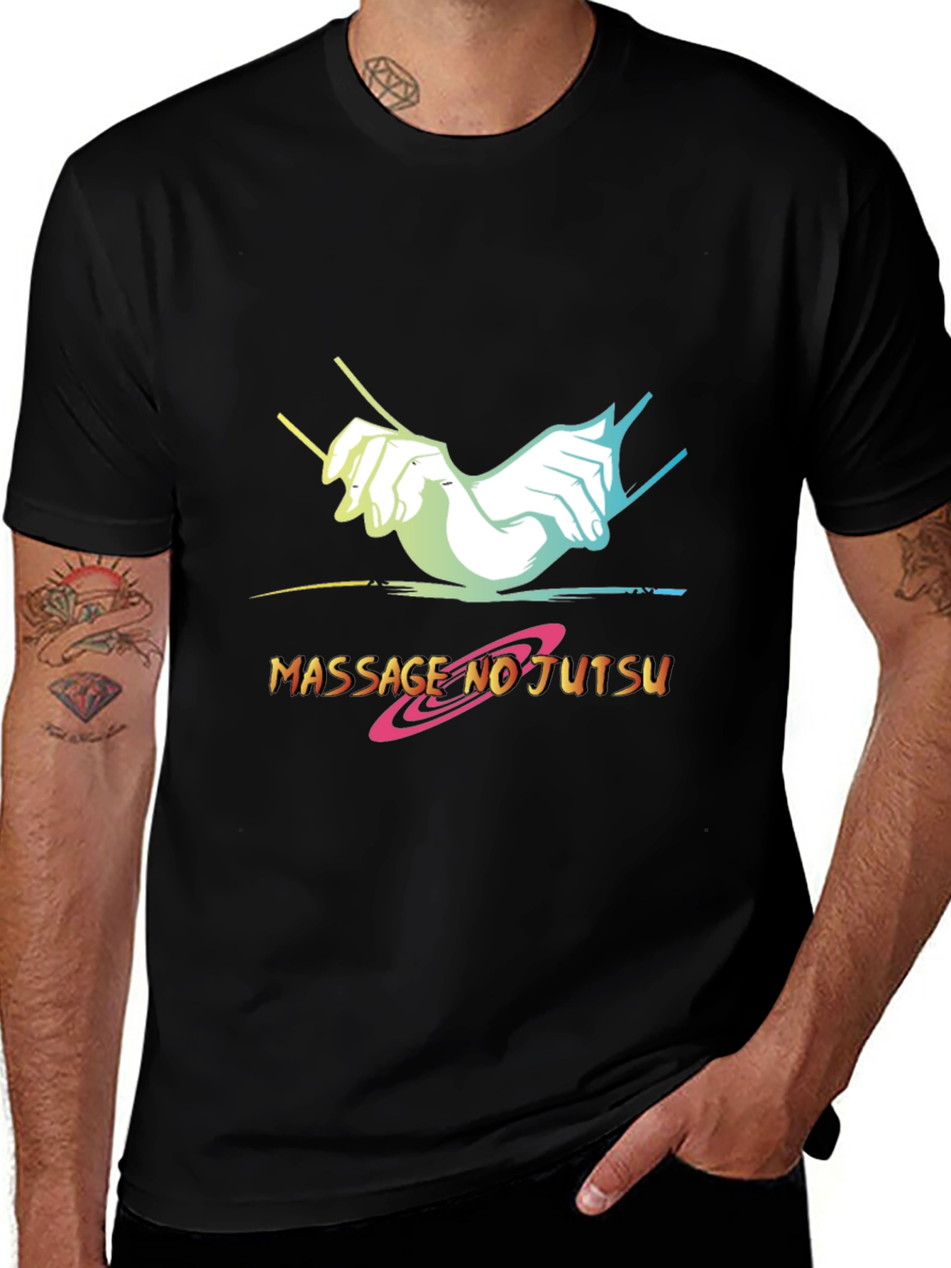 Variant 26 of Massage No Jutsu Graphic T-Shirt