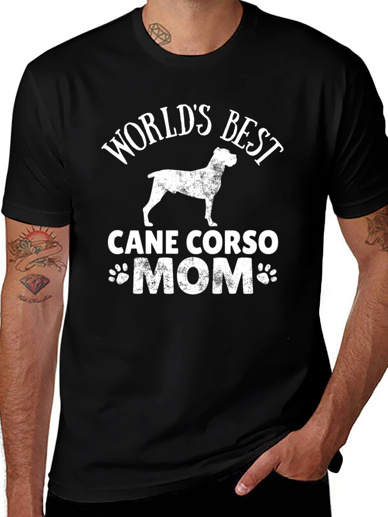 Variant 7 of World's Best Cane Corso Mom T-Shirt