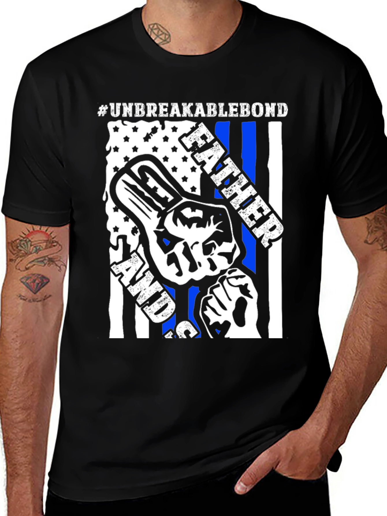 Variant 23 of Unbreakable Bond Father T-Shirt