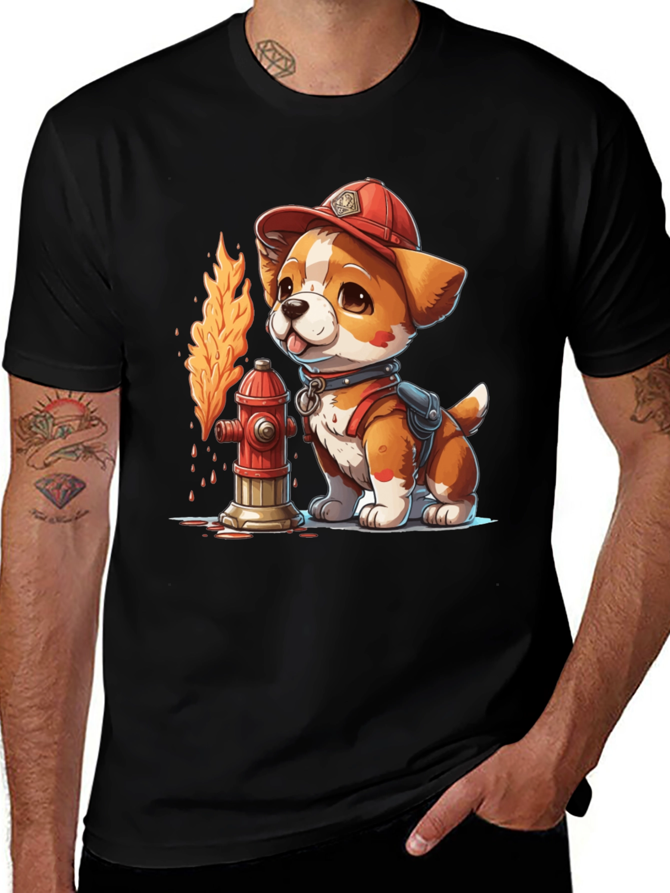 Fire Pup Tee