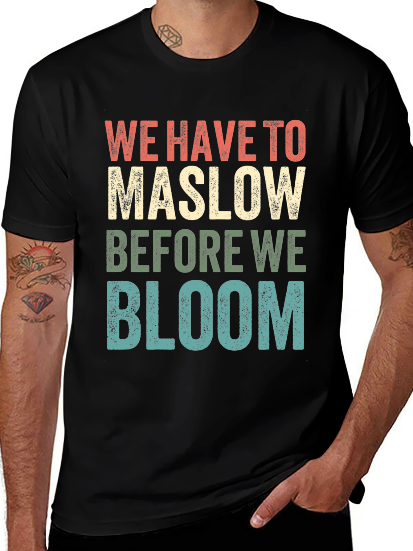 Variant 30 of Maslow Before Bloom Graphic T-Shirt