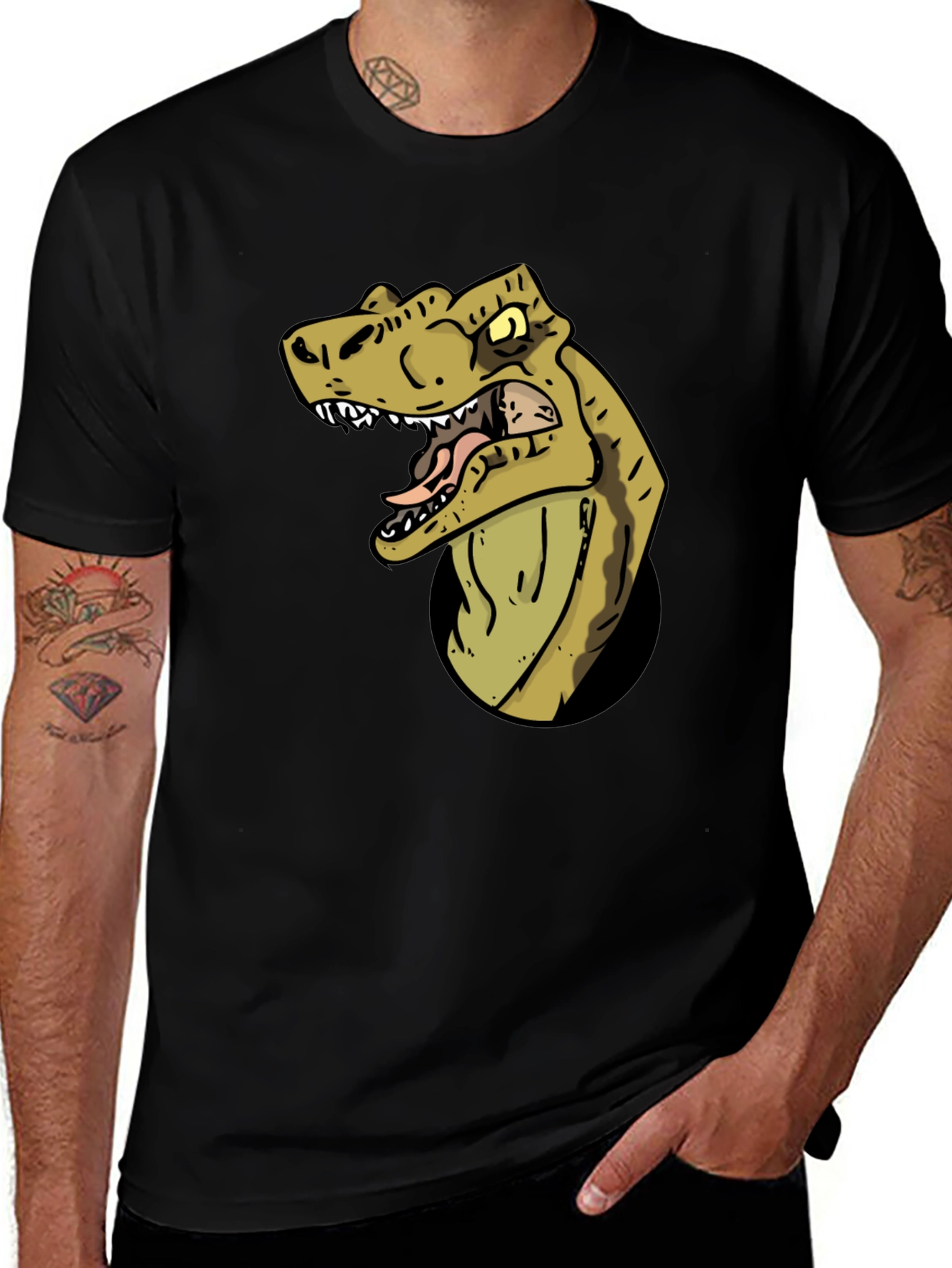 Variant 6 of Dino T-Shirt - Graphic Dinosaur Tee