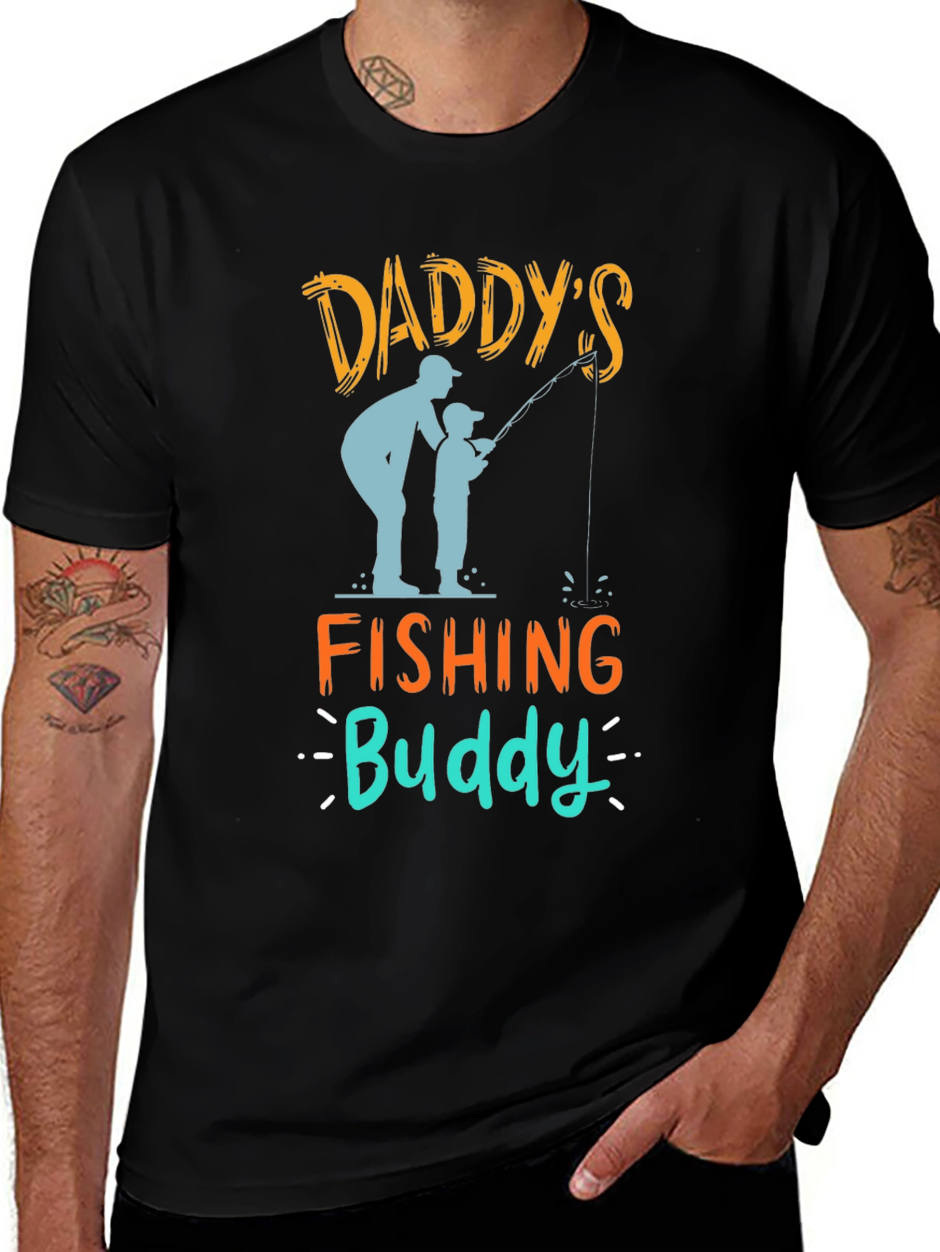 Daddy's Fishing Buddy T-Shirt