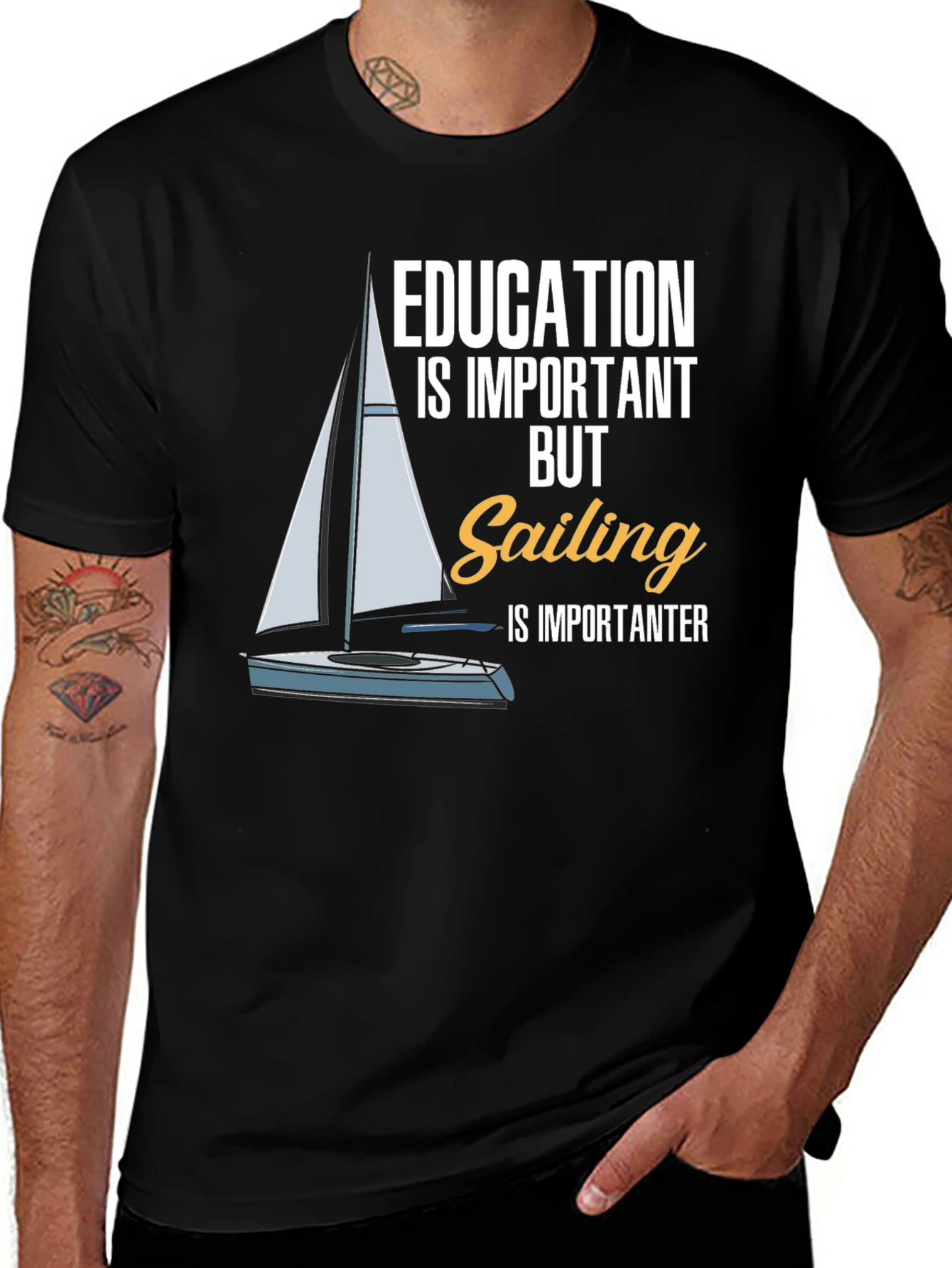 Variant 30 of Sailing is Importanter Graphic T-Shirt