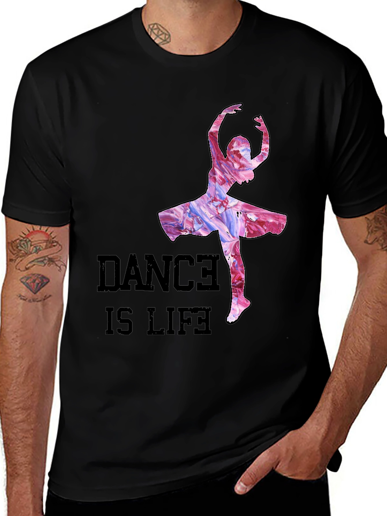 Variant 20 of Dance is Life Graphic Tee