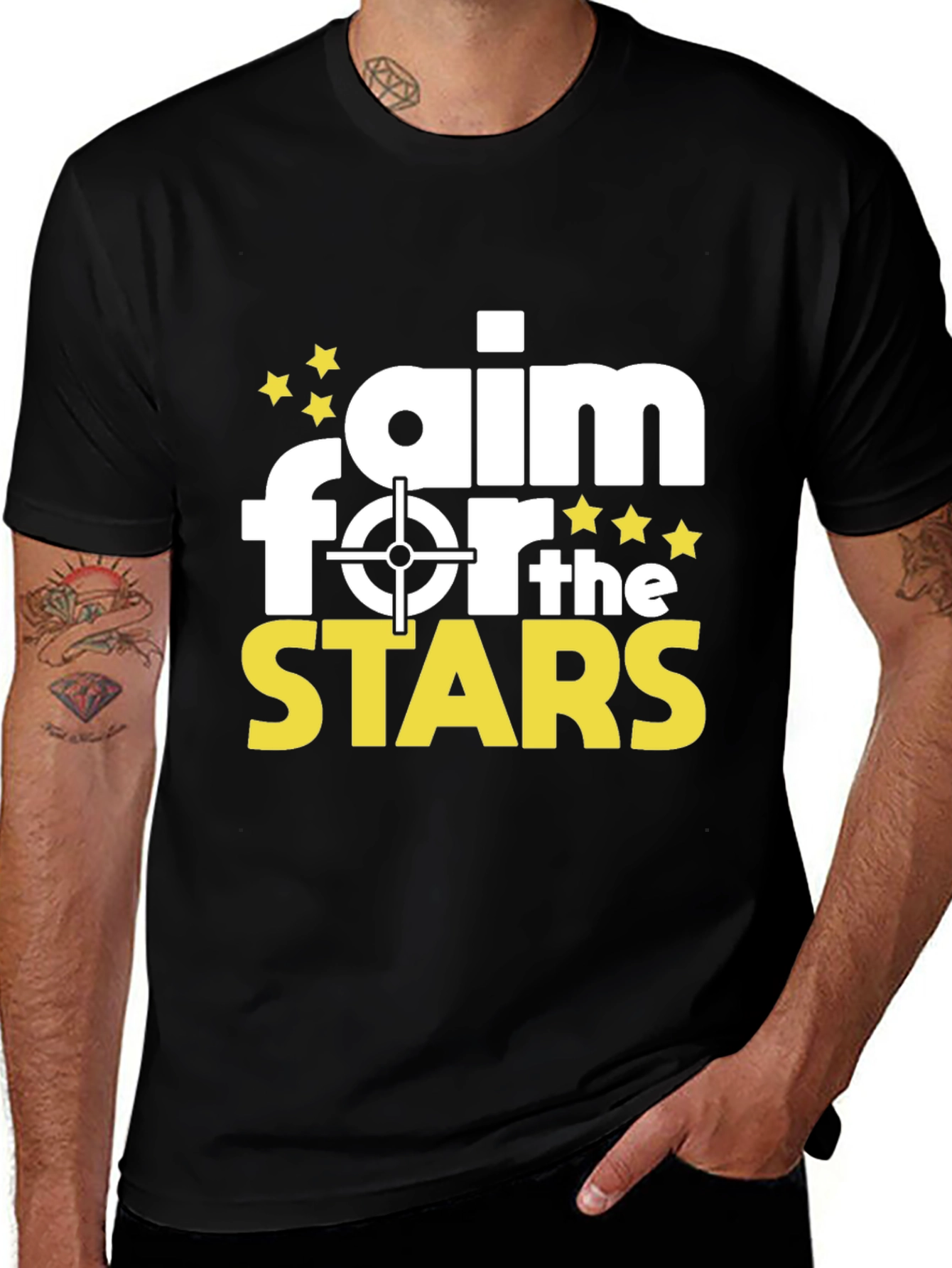 Aim for the Stars Graphic T-Shirt