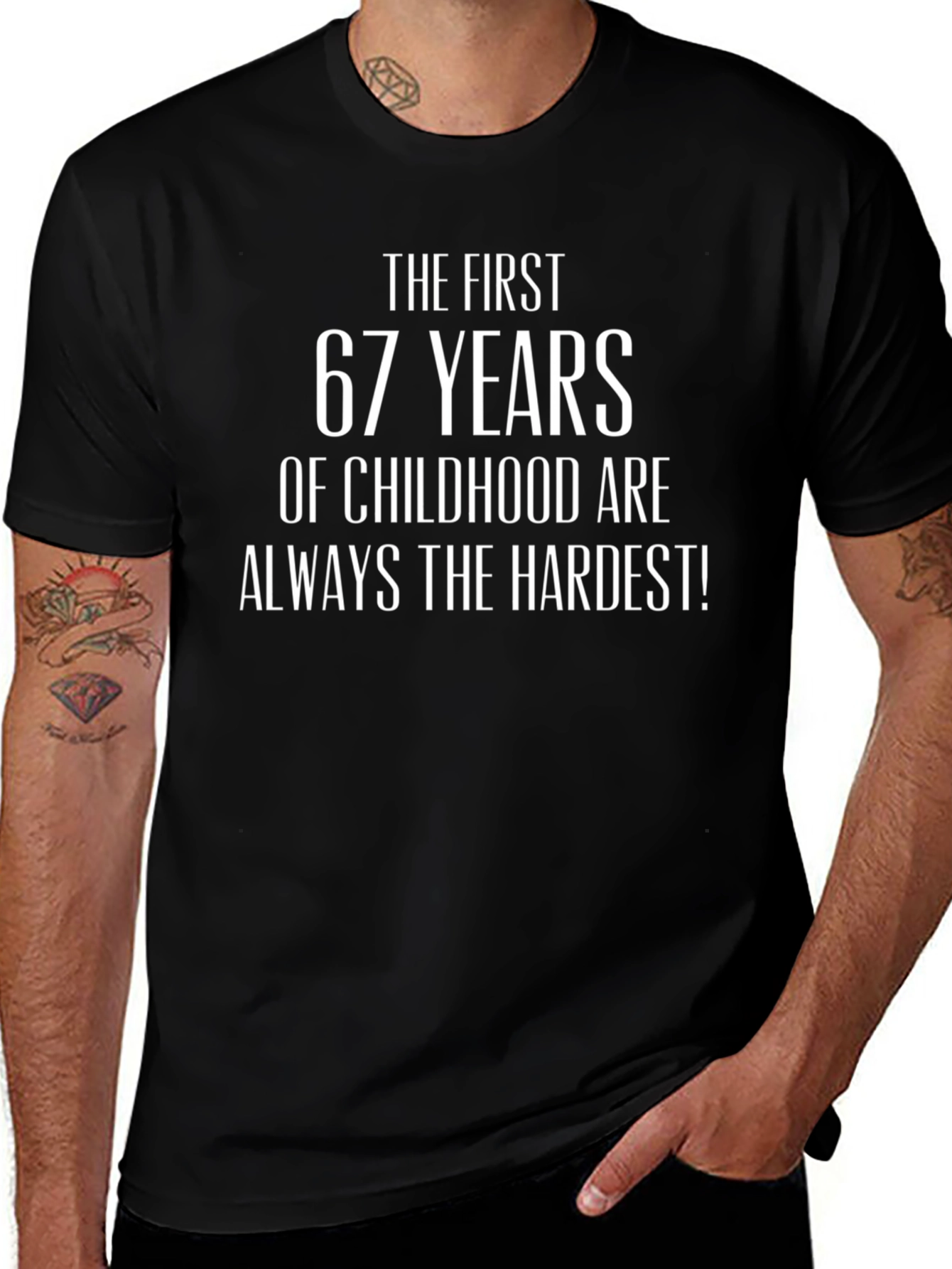 Variant 26 of Funny 67 Years of Childhood T-Shirt