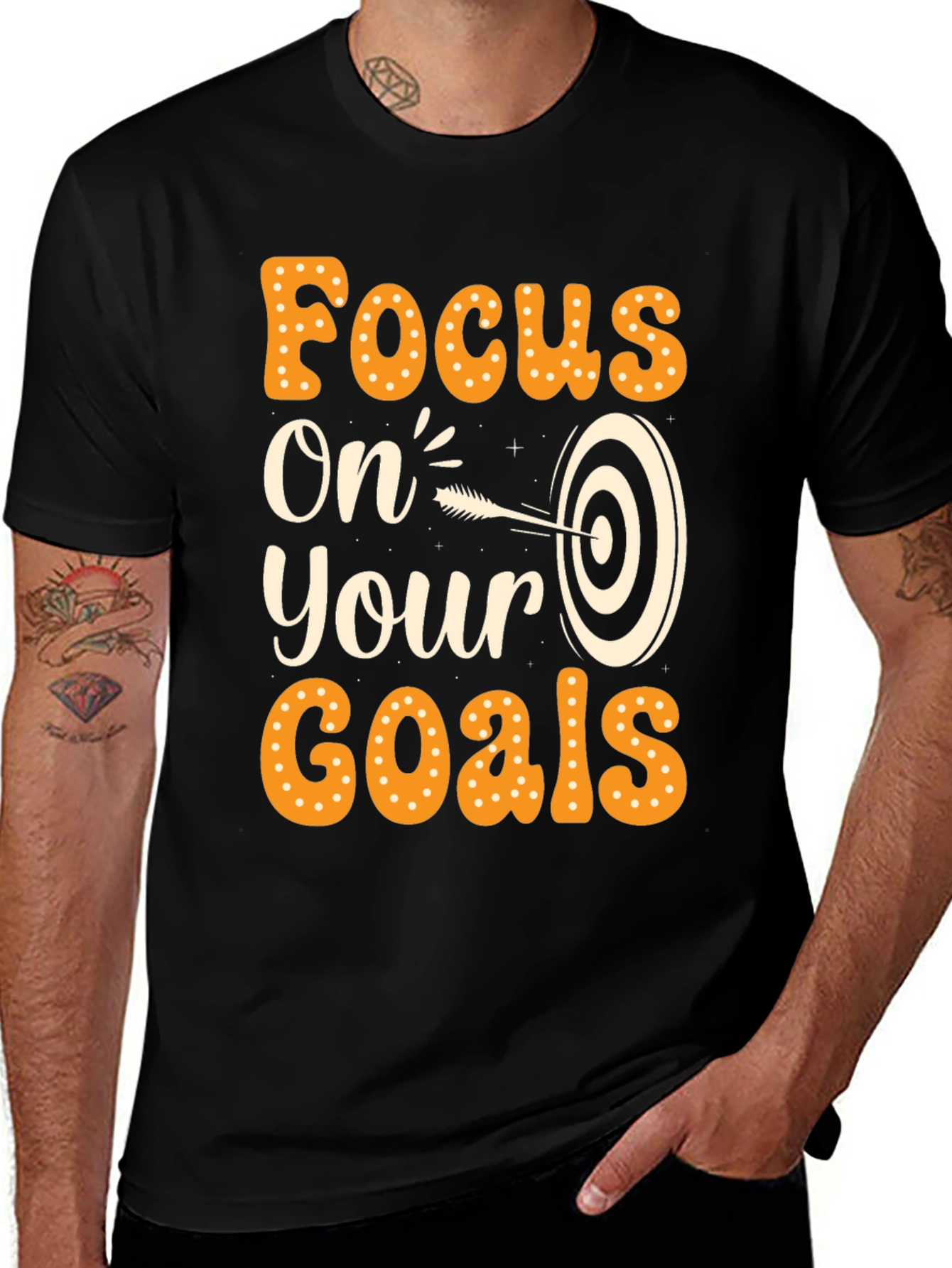 Variant 24 of Focus On Your Goals T-Shirt