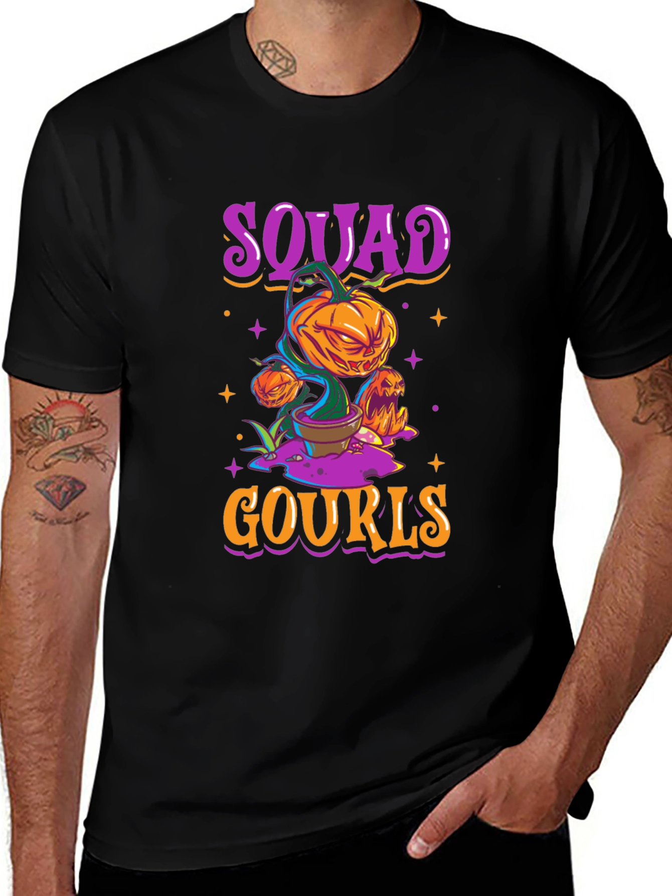 Squad Ghouls Halloween Graphic Tee