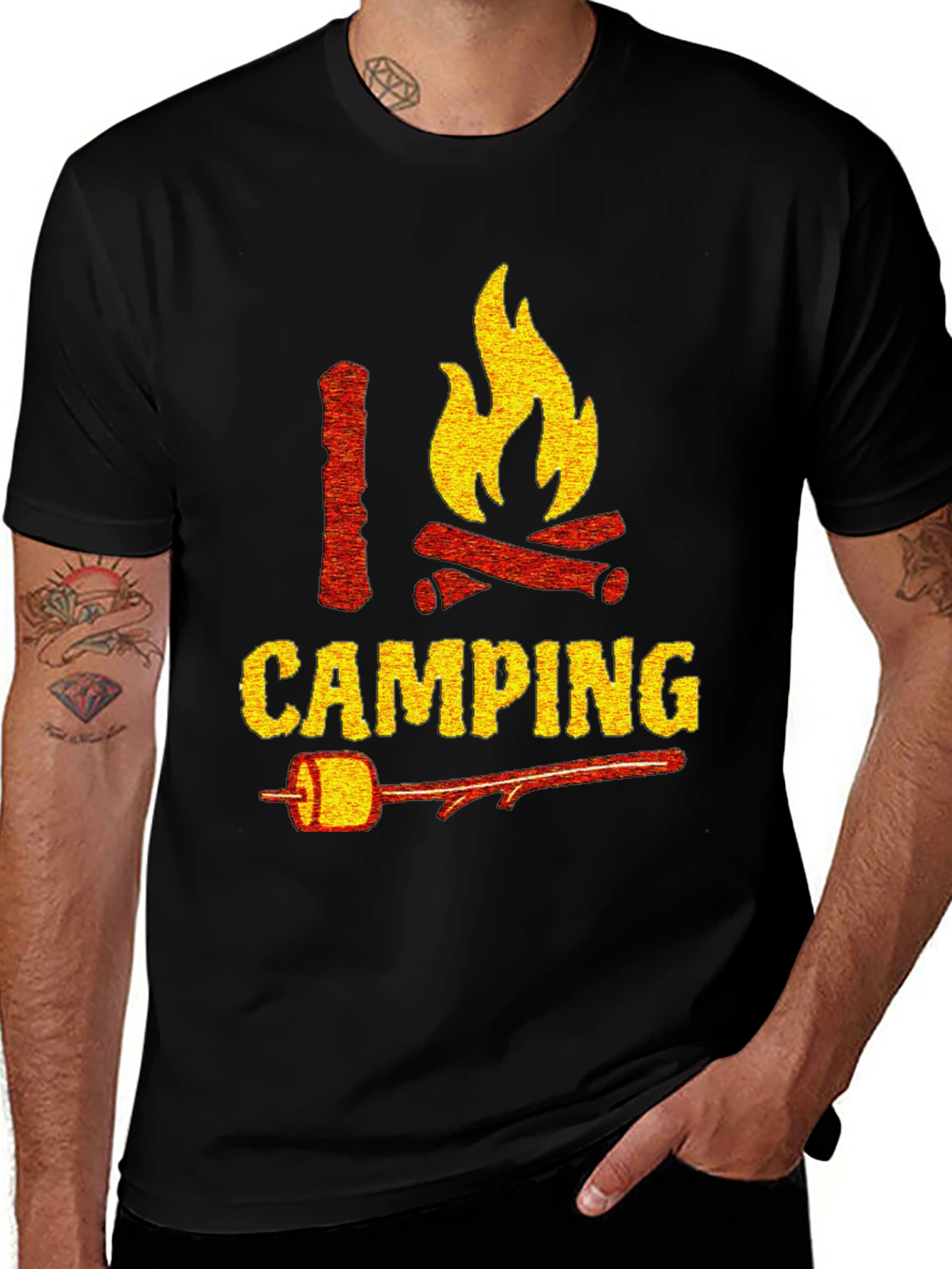 Variant 13 of I Love Camping T-Shirt