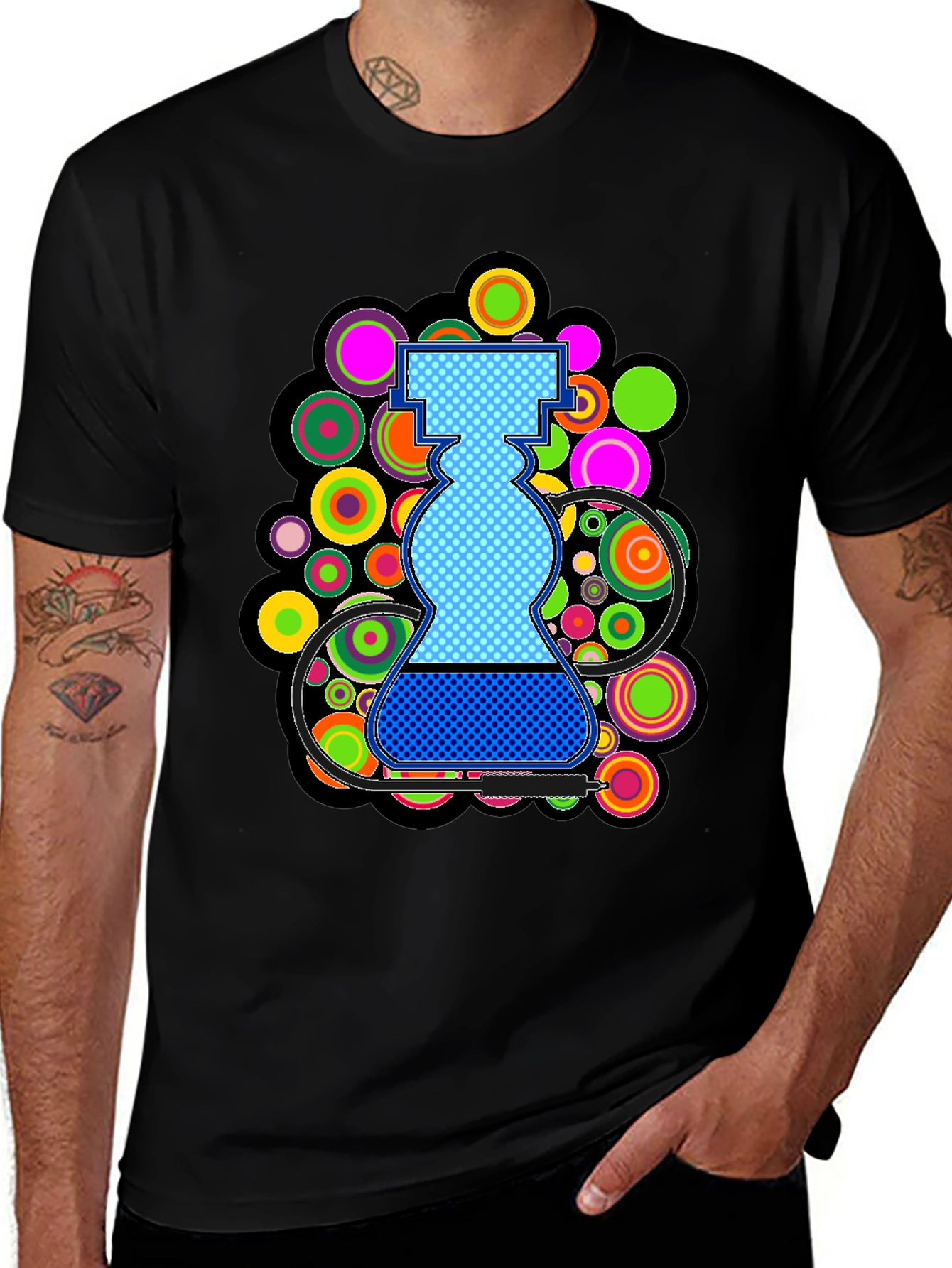 Variant 15 of Funky Hookah T-Shirt