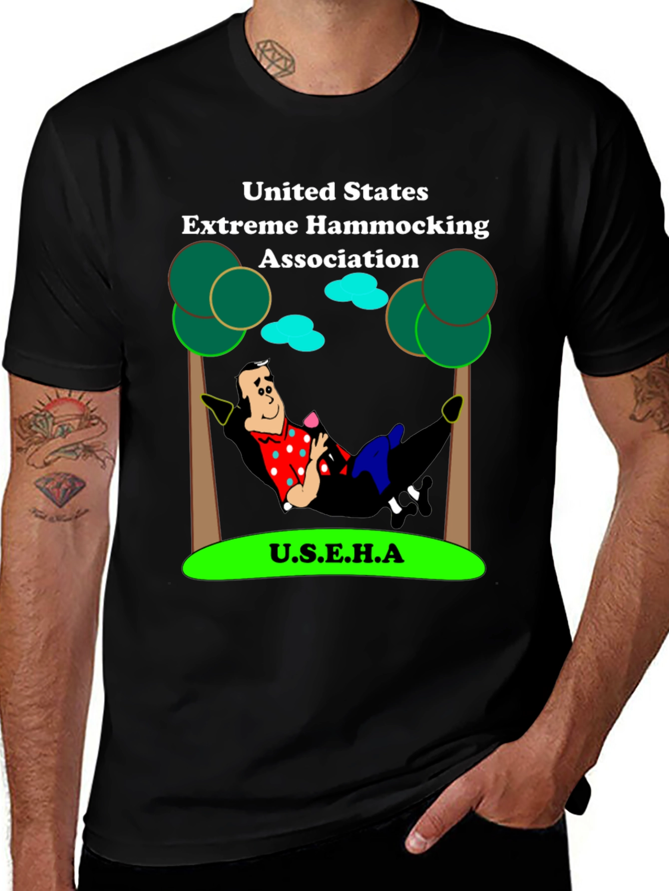 Variant 11 of Extreme Hammocking T-Shirt