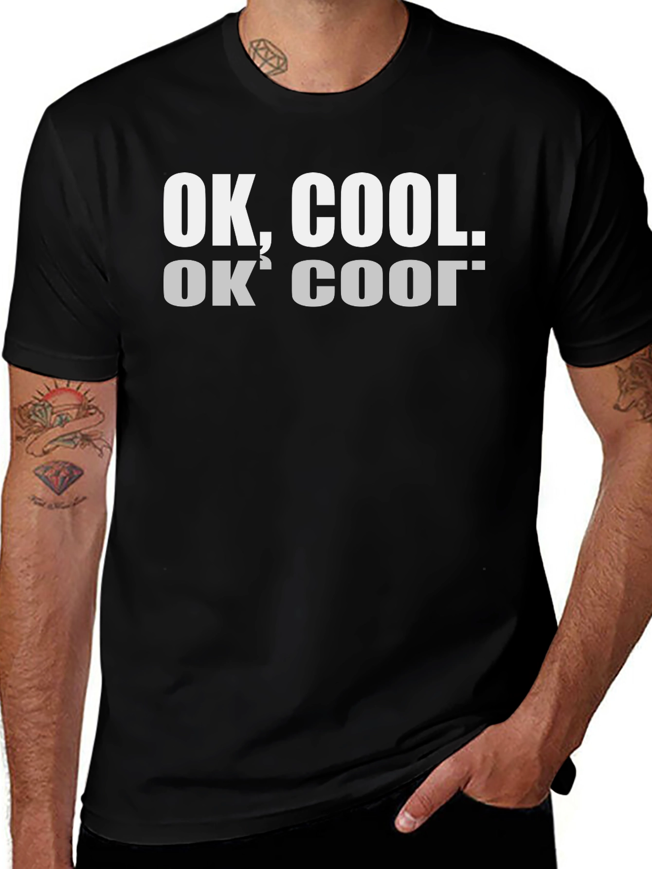 Variant 14 of Ok Cool T-Shirt - Funny Sarcastic Tee