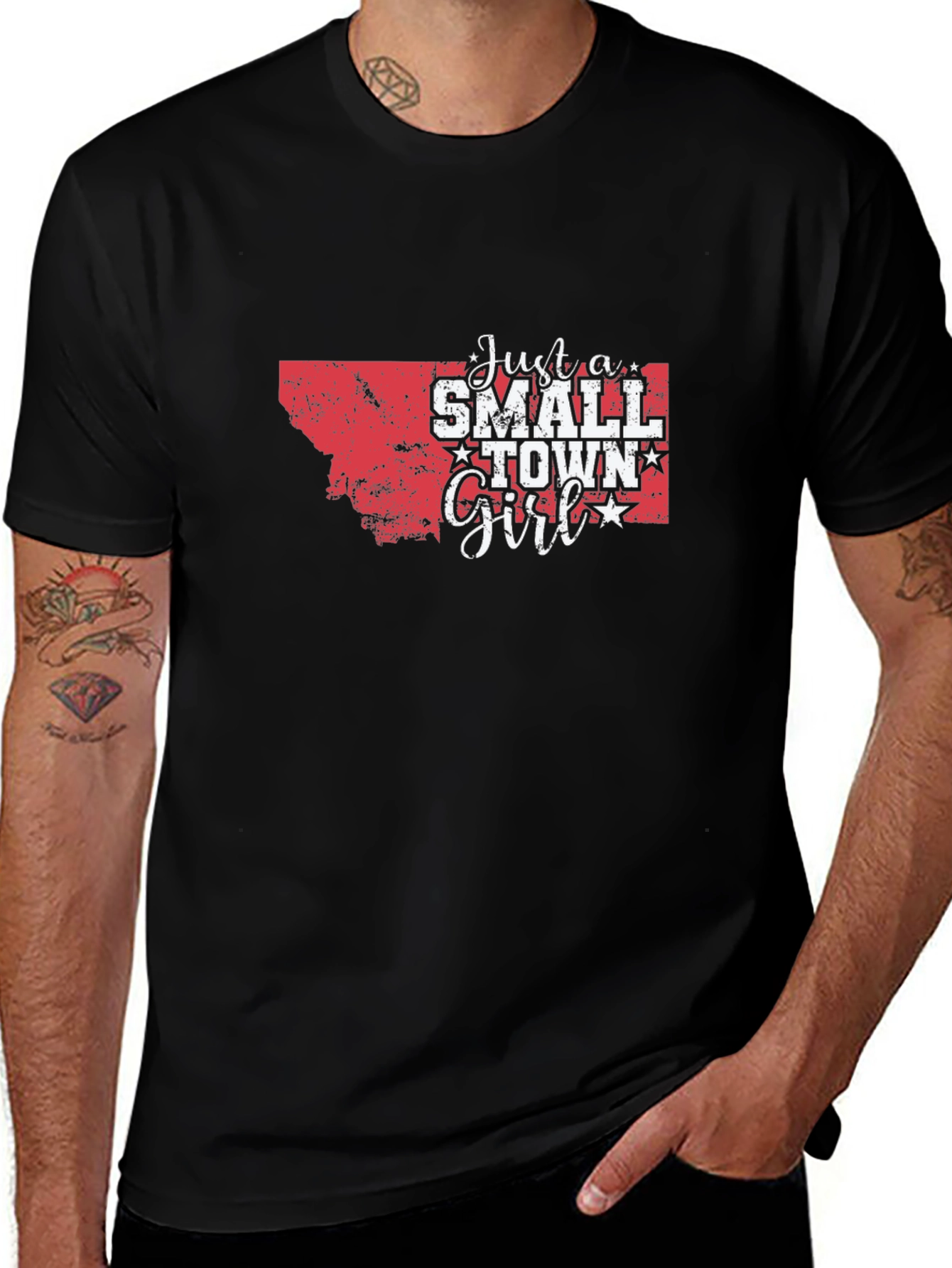 Variant 27 of Small Town Girl Graphic Tee