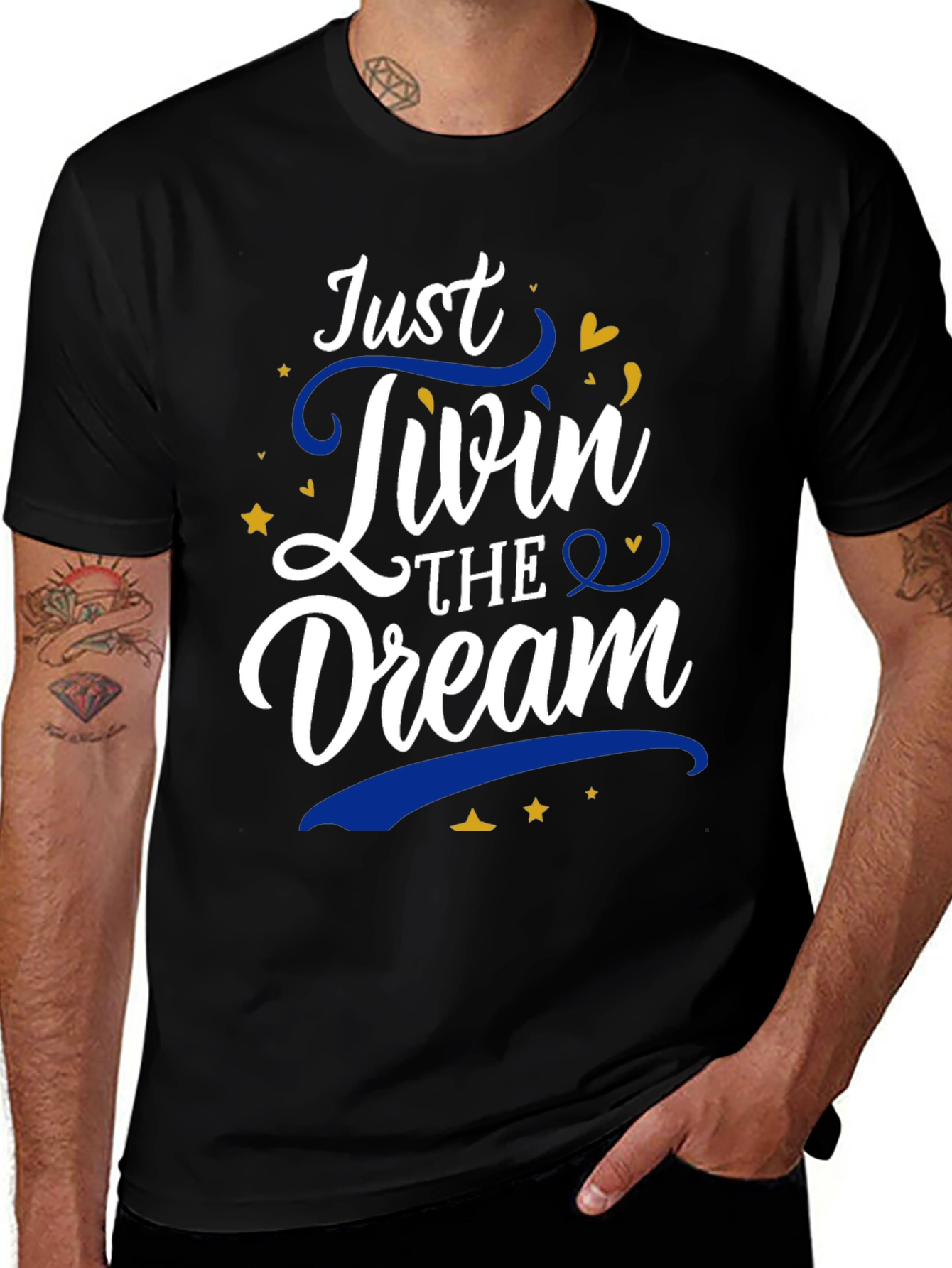 Variant 10 of Just Livin' the Dream Graphic T-Shirt