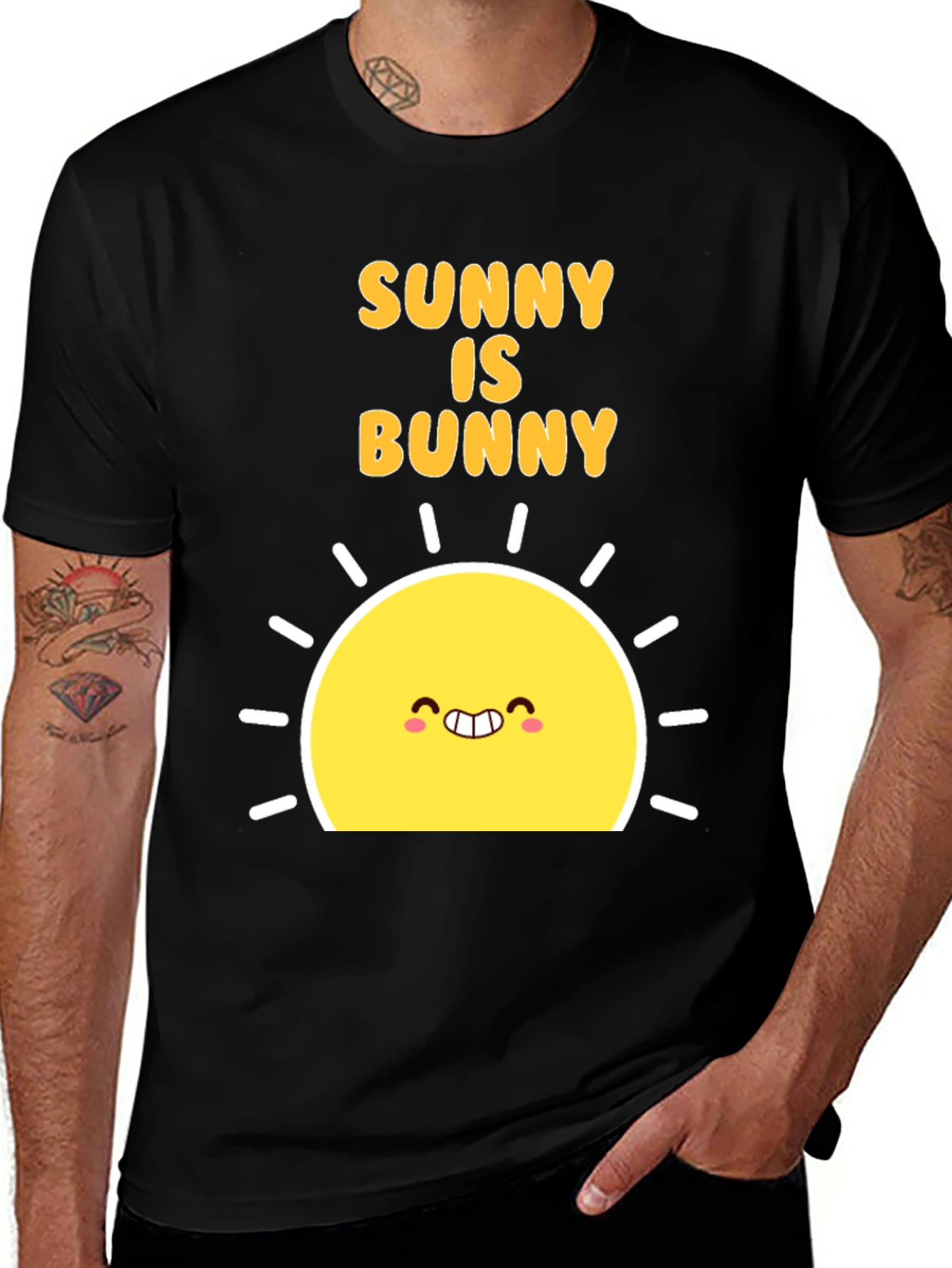 Variant 30 of Sunny Is Bunny T-Shirt - Cute Graphic Tee