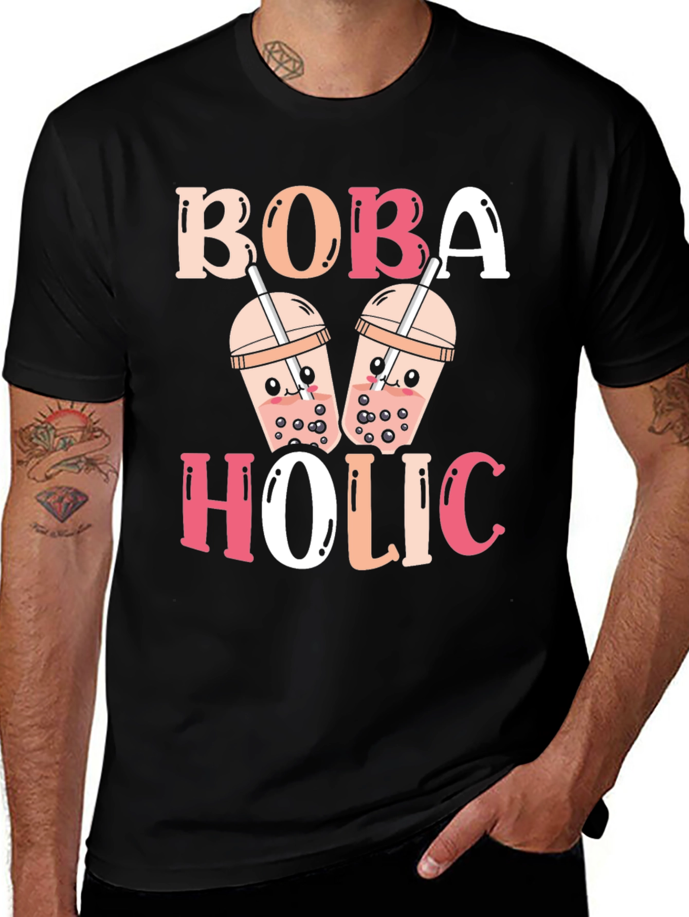 Variant 11 of Boba Holic Graphic Tee