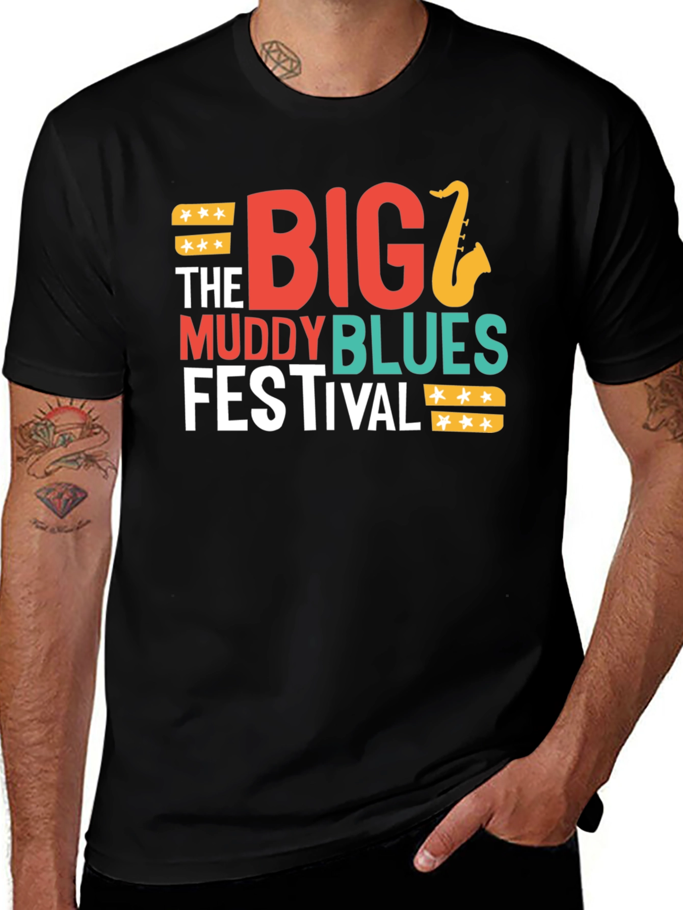 Variant 27 of Big Muddy Blues Festival Graphic Tee