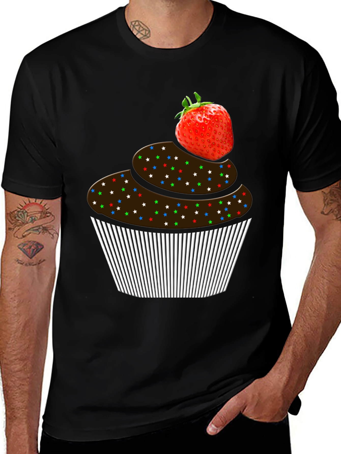 Cupcake Graphic T-Shirt - Sweet Treat Tee