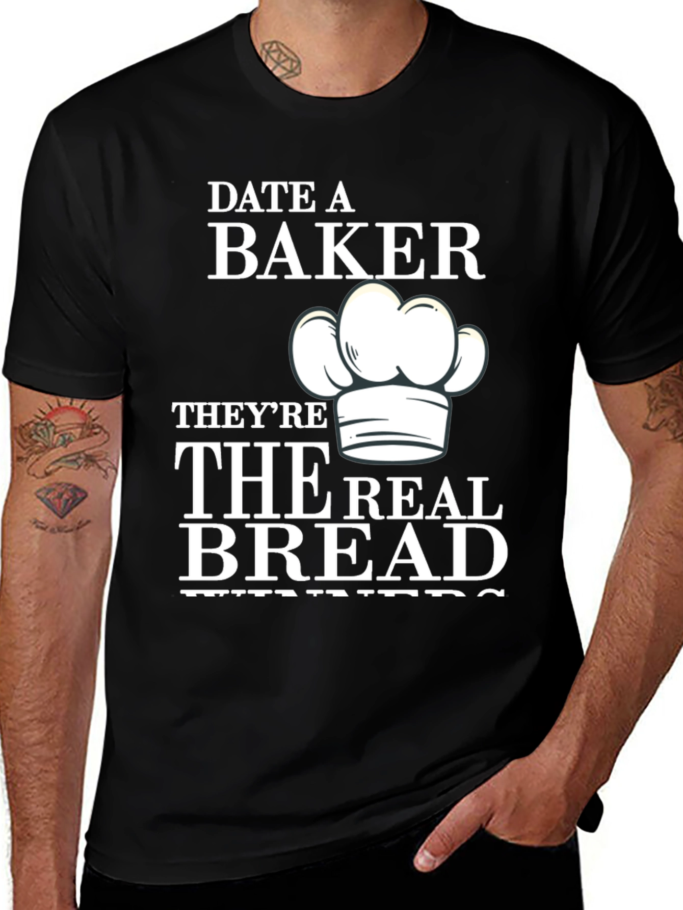 Date a Baker T-Shirt - The Real Bread Winners