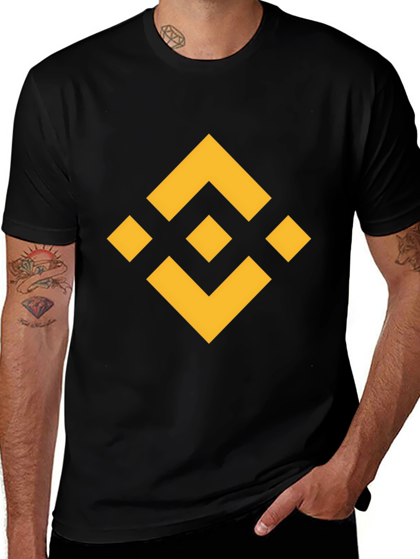 Binance Logo T-Shirt - Crypto Fan Apparel